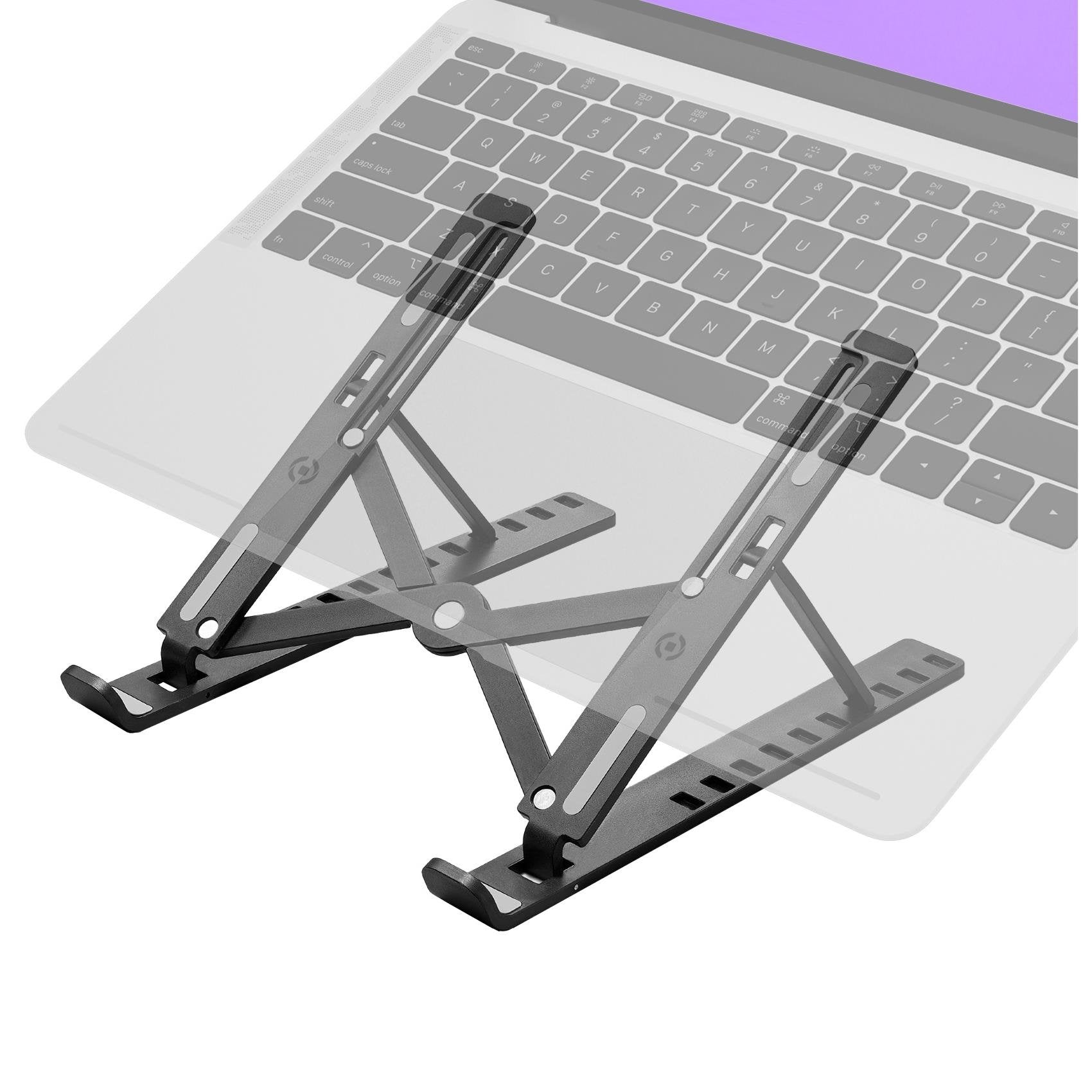 Celly Swmagicstand2 Soporte Para Portátil Negro 39,6 Cm (15.6")