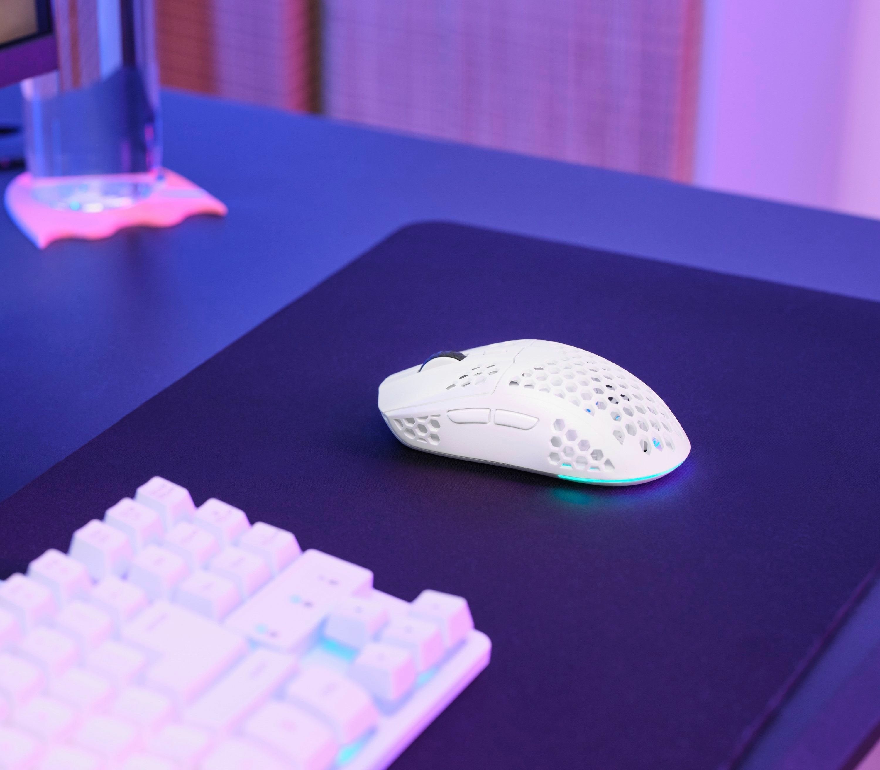 Ratón Gaming Inalámbrico Trust Gaming Gxt 929 Helox Batería Recargable Hasta 4800 Dpi Blanco