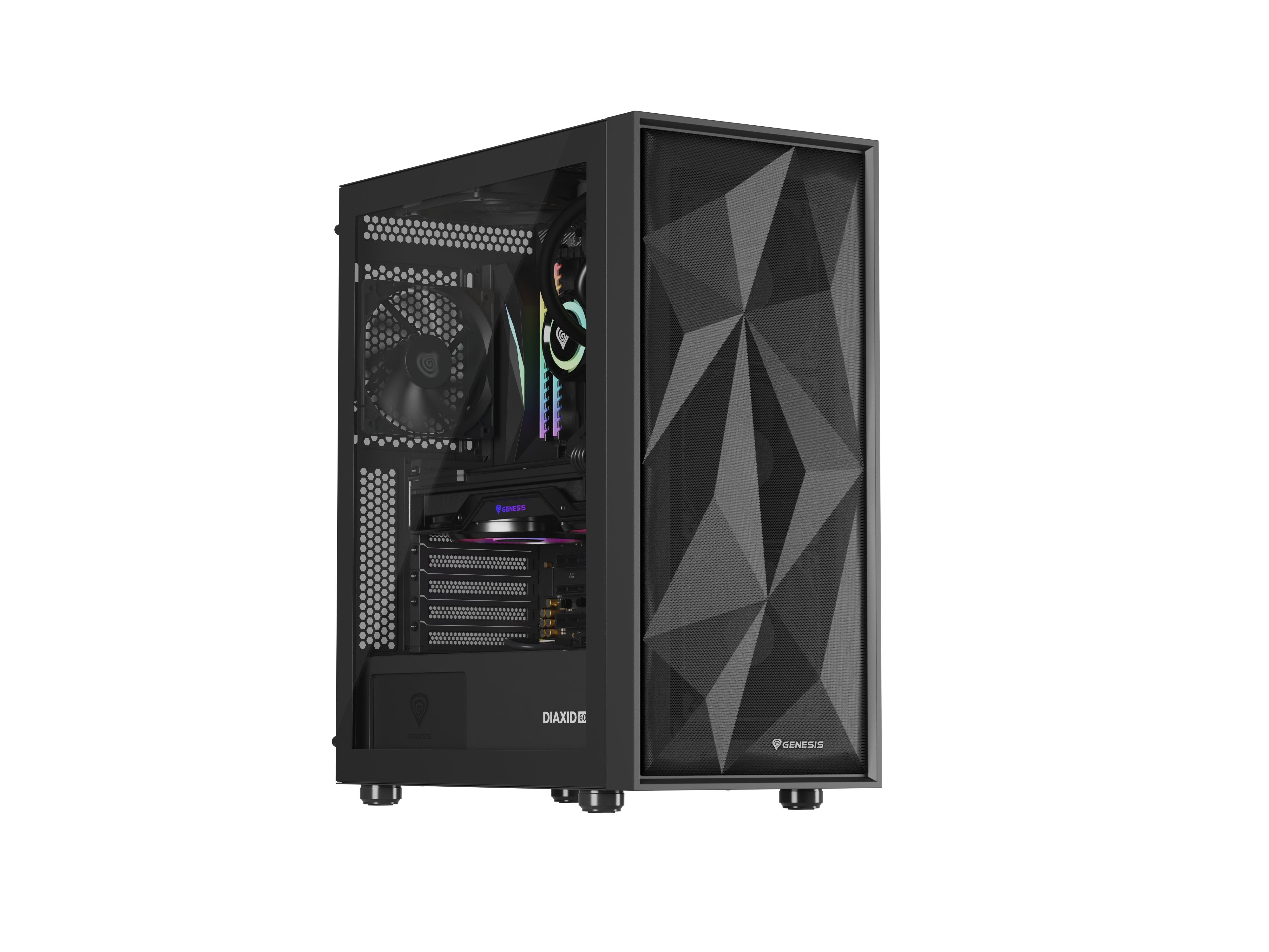 EAN 5901969439212 - GENESIS Diaxid 605F Midi Tower Negro imagen 18