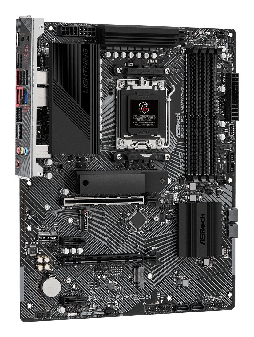 EAN 4710483940910 - Asrock B650 PG Lightning AMD B650 Zócalo AM5 ATX imagen 5