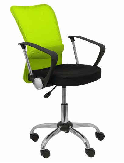 Silla Infantil Cardenete Respaldo Malla Verde Asie