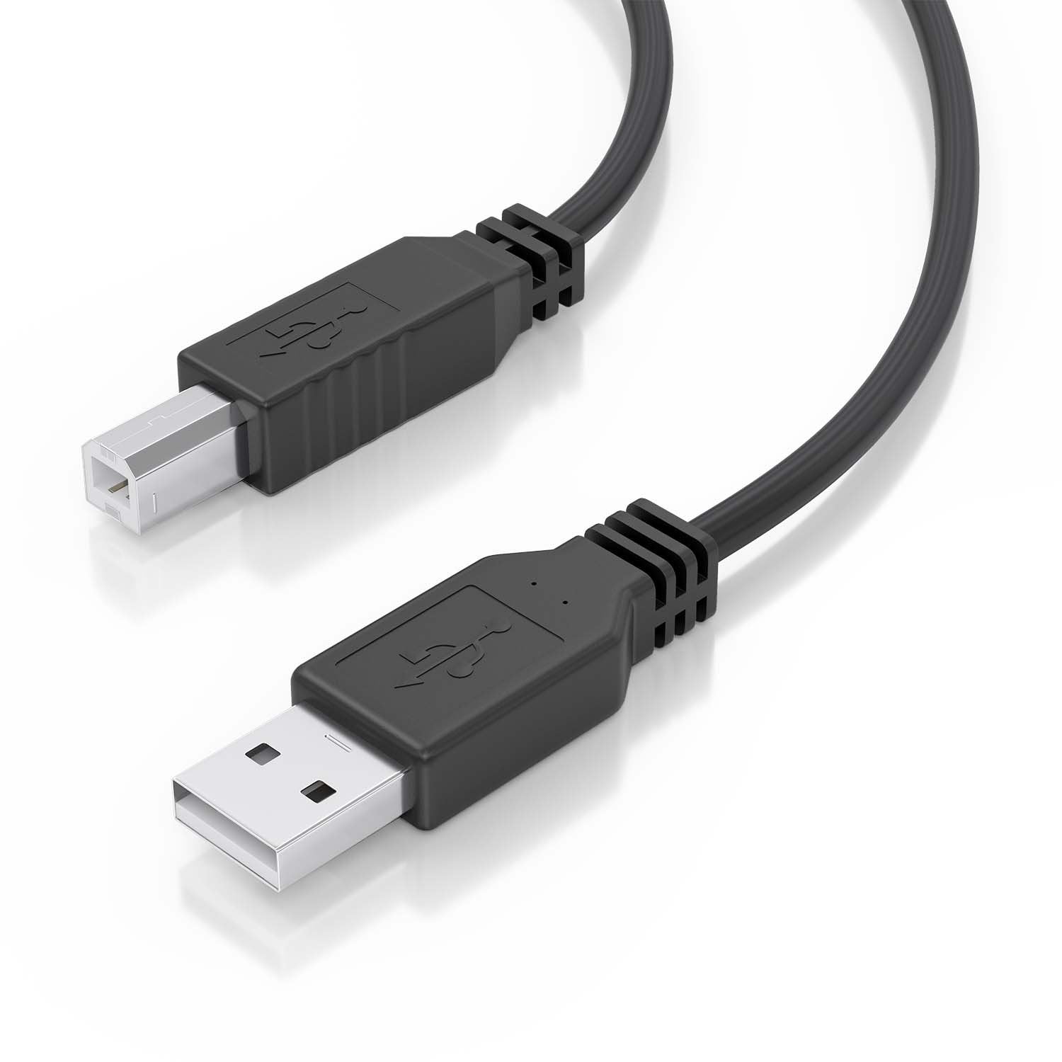 Aisens Cable Usb 2.0 Con Amplificador, Tipo A/M-B/M, Negro, 15m