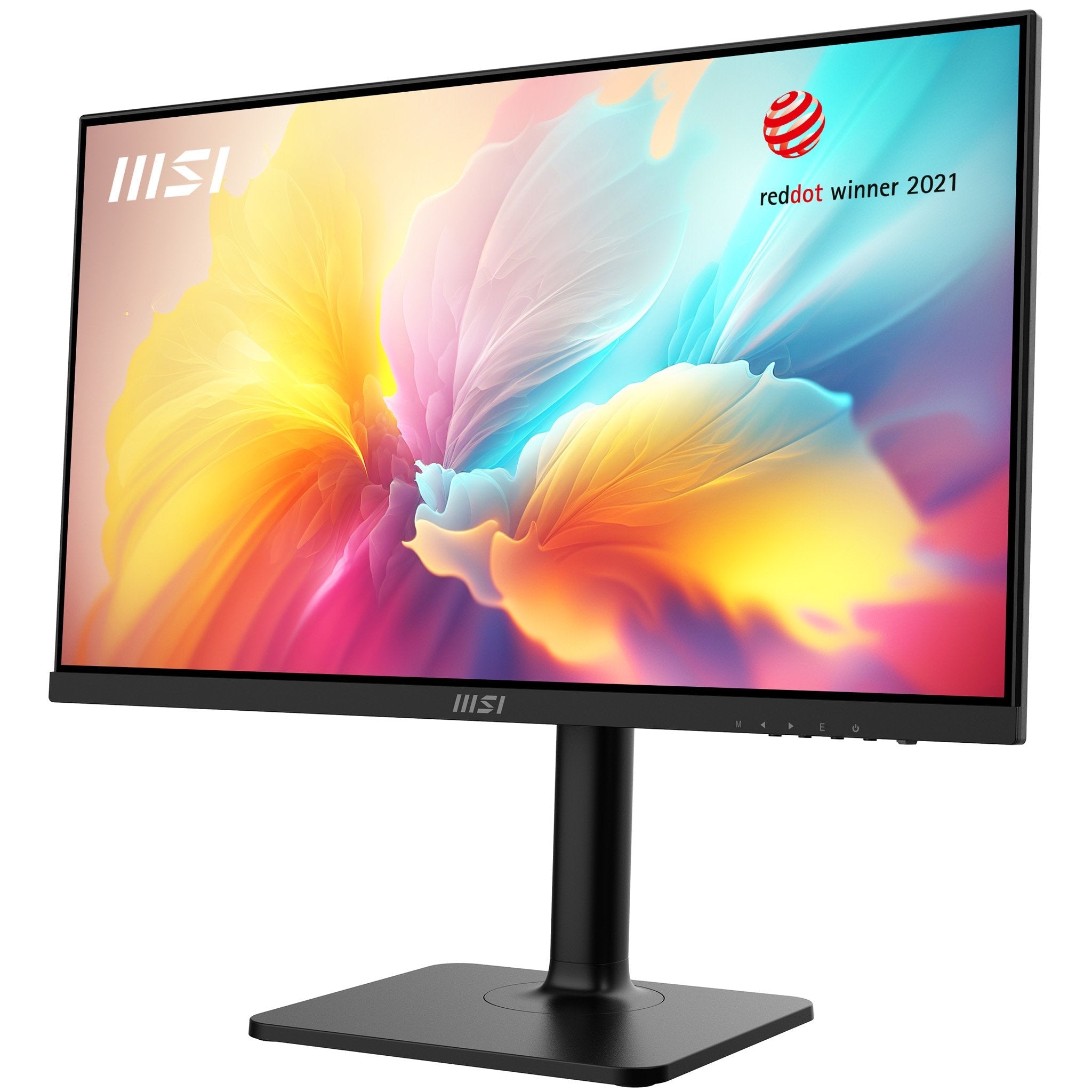 Msi Monitor Modern Md2412p. 23.8 (60cm). Plano. Ips. 1920x1080 (Fhd). 100hz. Negro