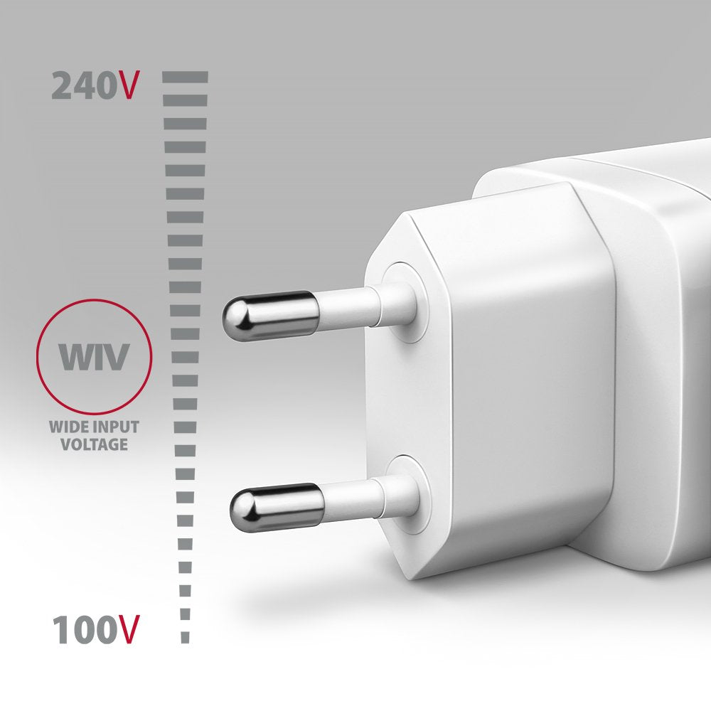 EAN 8595247908322 - Axagon ACU-PD30W wall charger 1x QC3.0/AFC/FCP/PD type-C 30W white Teléfono móvil, Smartphone, Reloj inte imagen 3