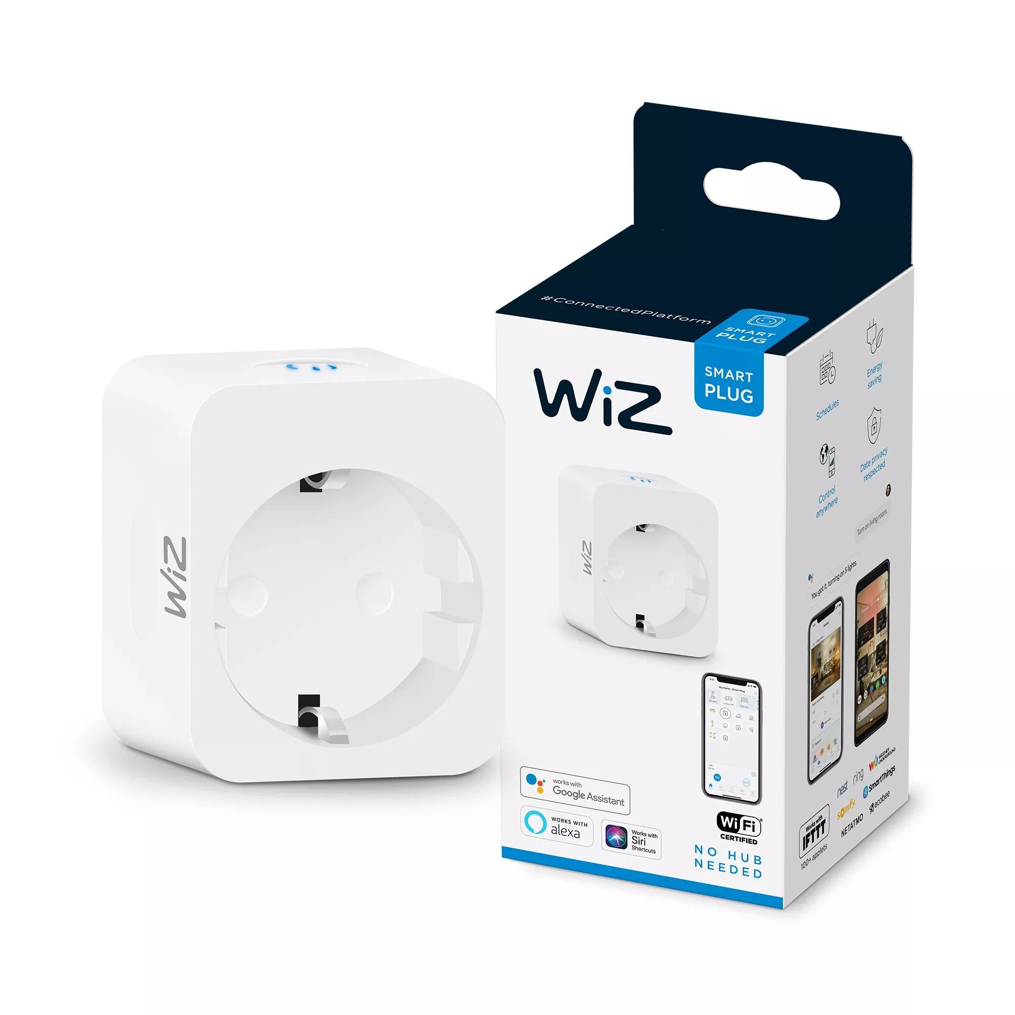 EAN 8718699789329 - WiZ 8718699789329 enchufe inteligente 2300 W Hogar Blanco imagen 4