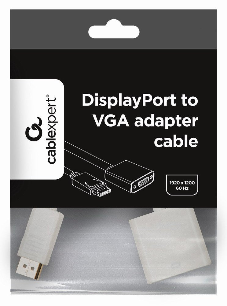 EAN 8716309099516 - Gembird A-DPM-VGAF-02-W adaptador de cable de vídeo VGA (D-Sub) DisplayPort Blanco imagen 2