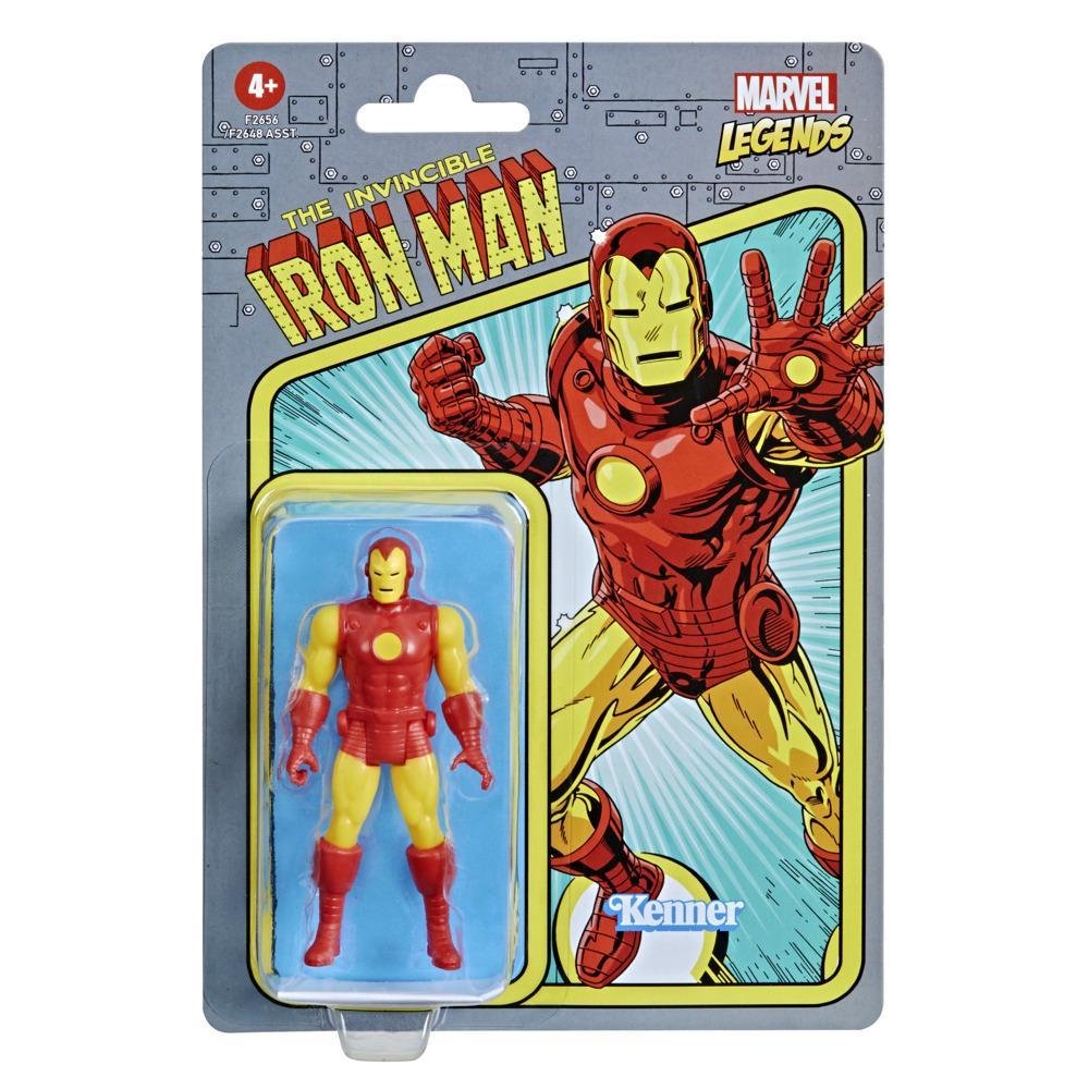 Figura Iron Man 9.5 Cm Marvel Legends Retro F26565x0