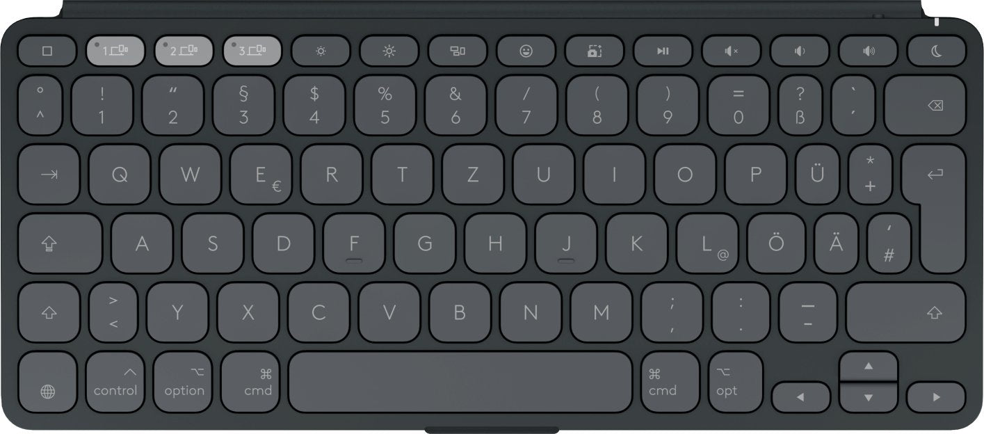 EAN 5099206125964 - Logitech 920-013004 teclado para móvil QWERTZ Alemán Bluetooth Grafito imagen 2