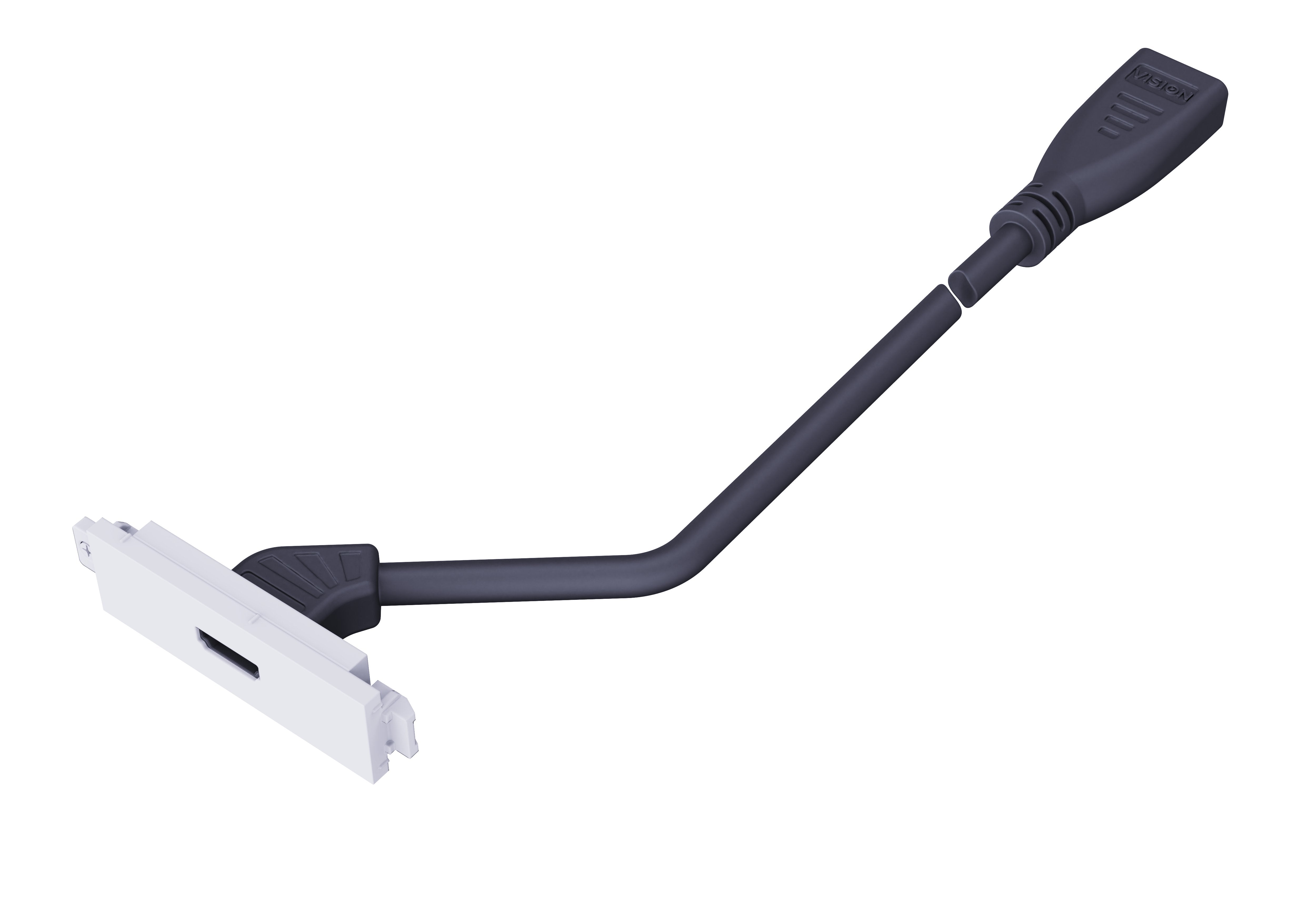 EAN 7345515000002 - Vision Techconnect HDMI Booster Module cable HDMI 2 m HDMI tipo A (Estándar) Negro, Blanco imagen 3