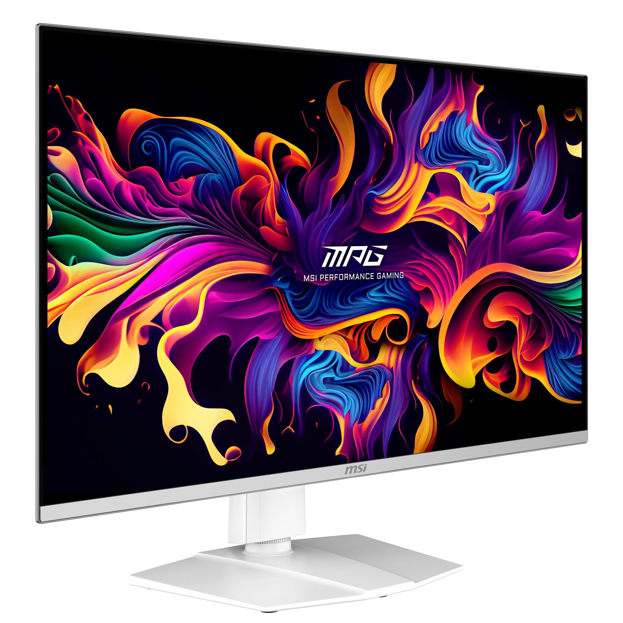 Monitor Msi Mpg 321urxw Qd-Oled (31.5") 3840 X 2160 Pixeles 4k Ultra Hd Blanco