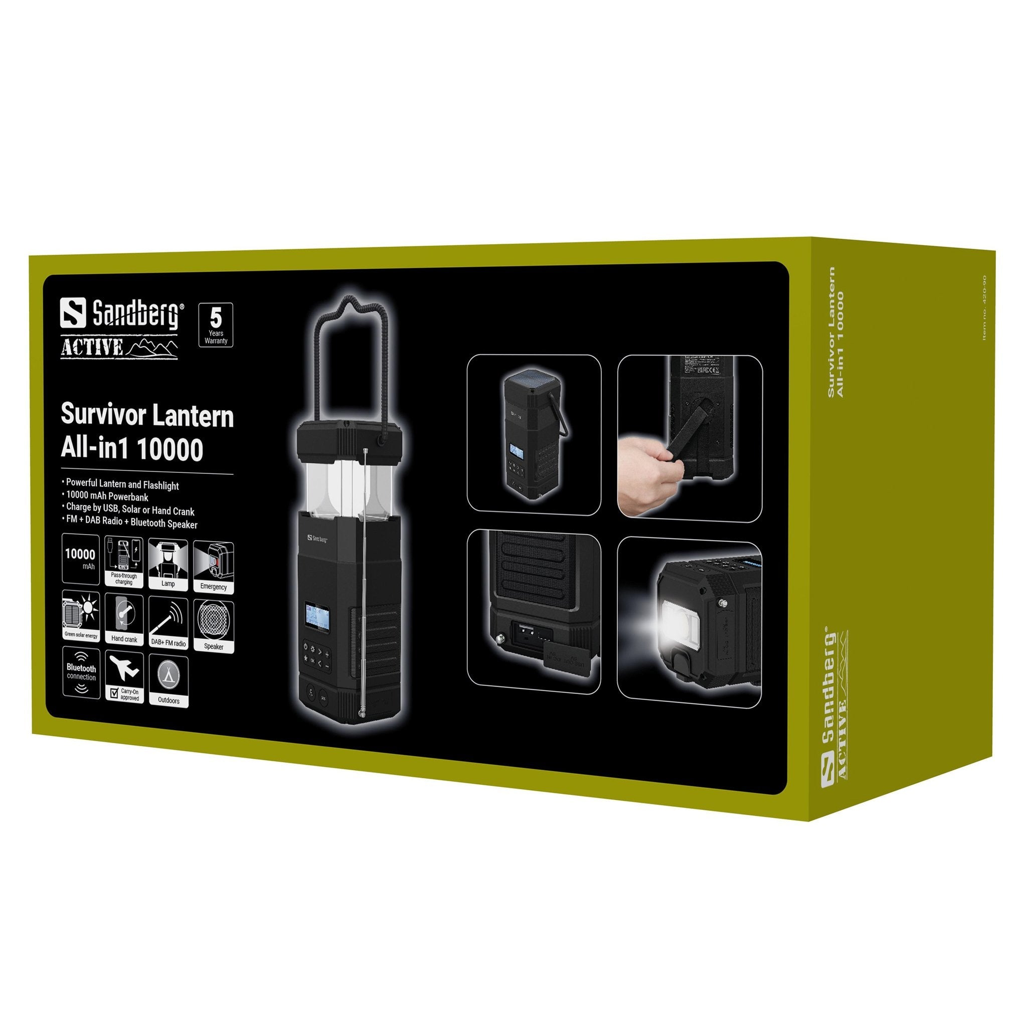 Sandberg Survivor Linterna Todo En 1 10000