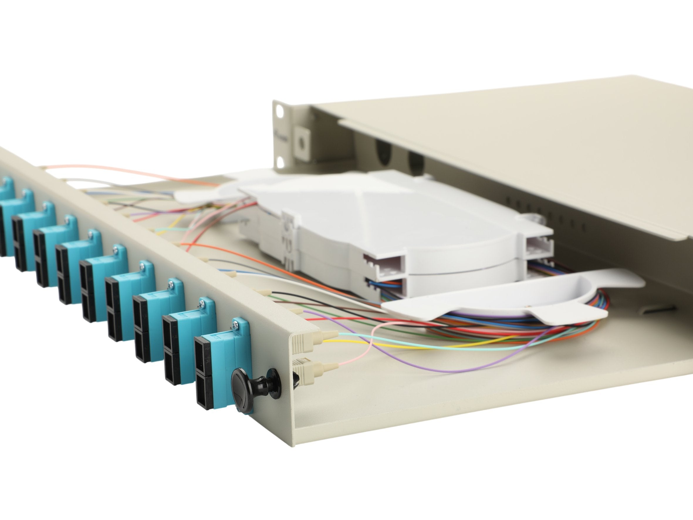 Equip Lwl-Spleisskamen 12-Port Sc-Duplex Om3 1u Komplett Gr