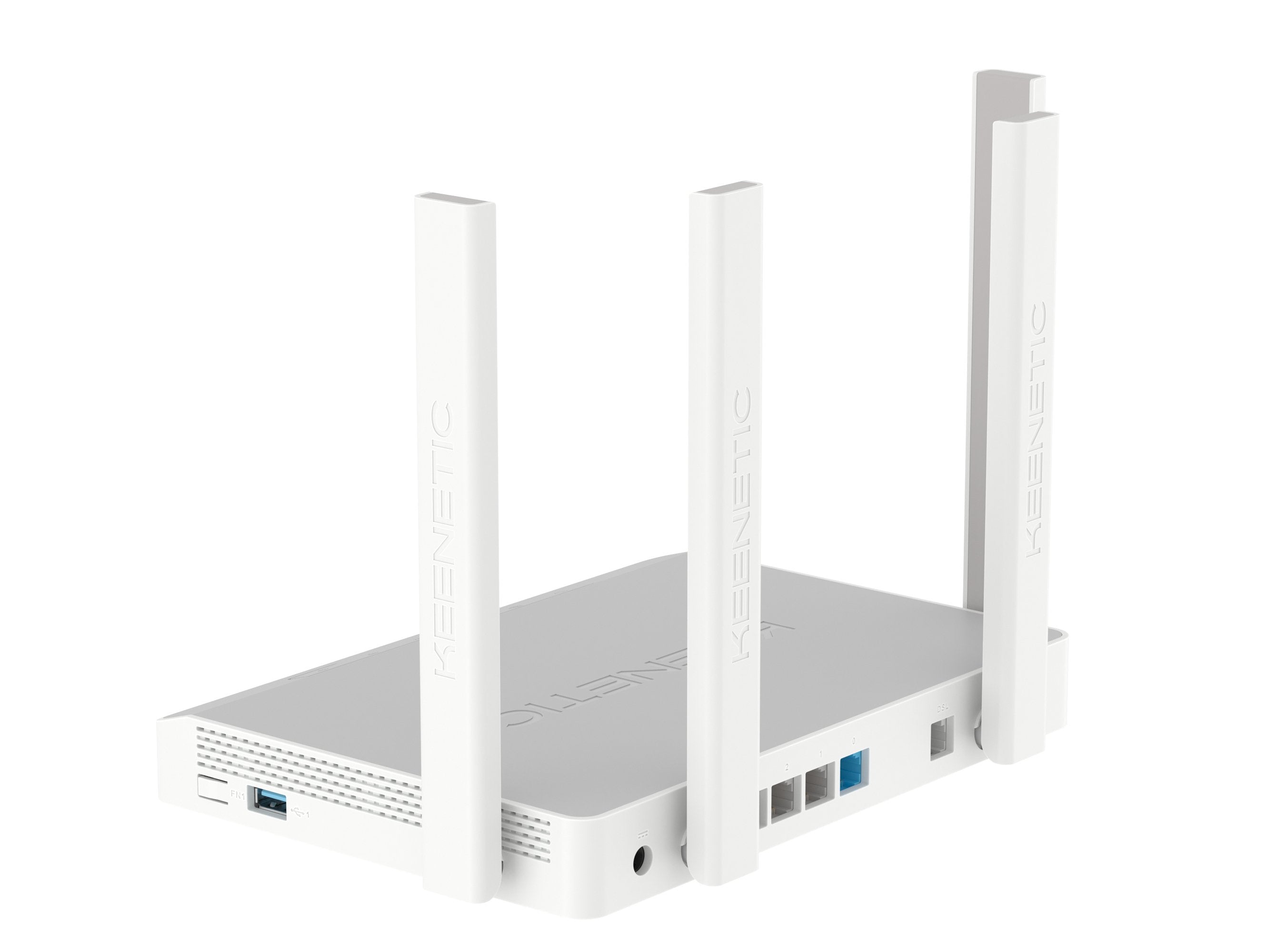 Keenetic Kn-3610 Router Inalámbrico Gigabit Ethernet Doble Banda (2,4 Ghz / 5 Ghz) Gris, Blanco
