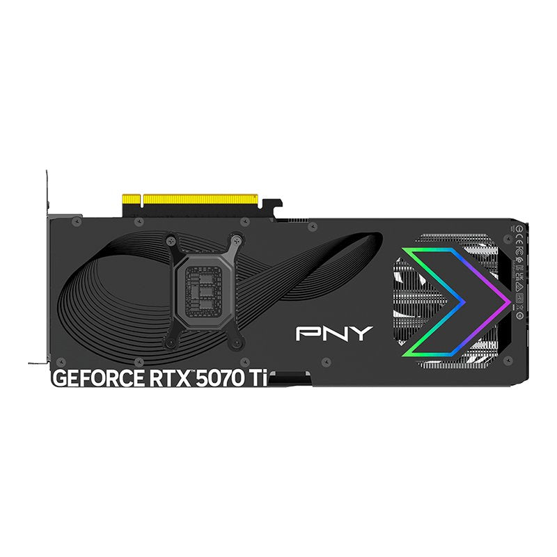 Vga Pny Geforce Rtx 5070 Argb Oc 16gb Ddr7 3xdp 1xhdmi 2.3 Ghz Cuda 8960 256bit 300w
