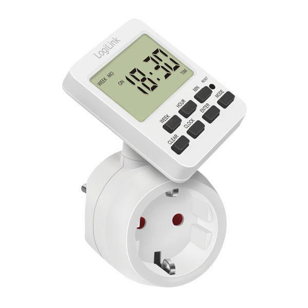 EAN 4052792070095 - LogiLink ET0014 contador eléctrico Blanco Programador eléctrico diario/semanal imagen 5