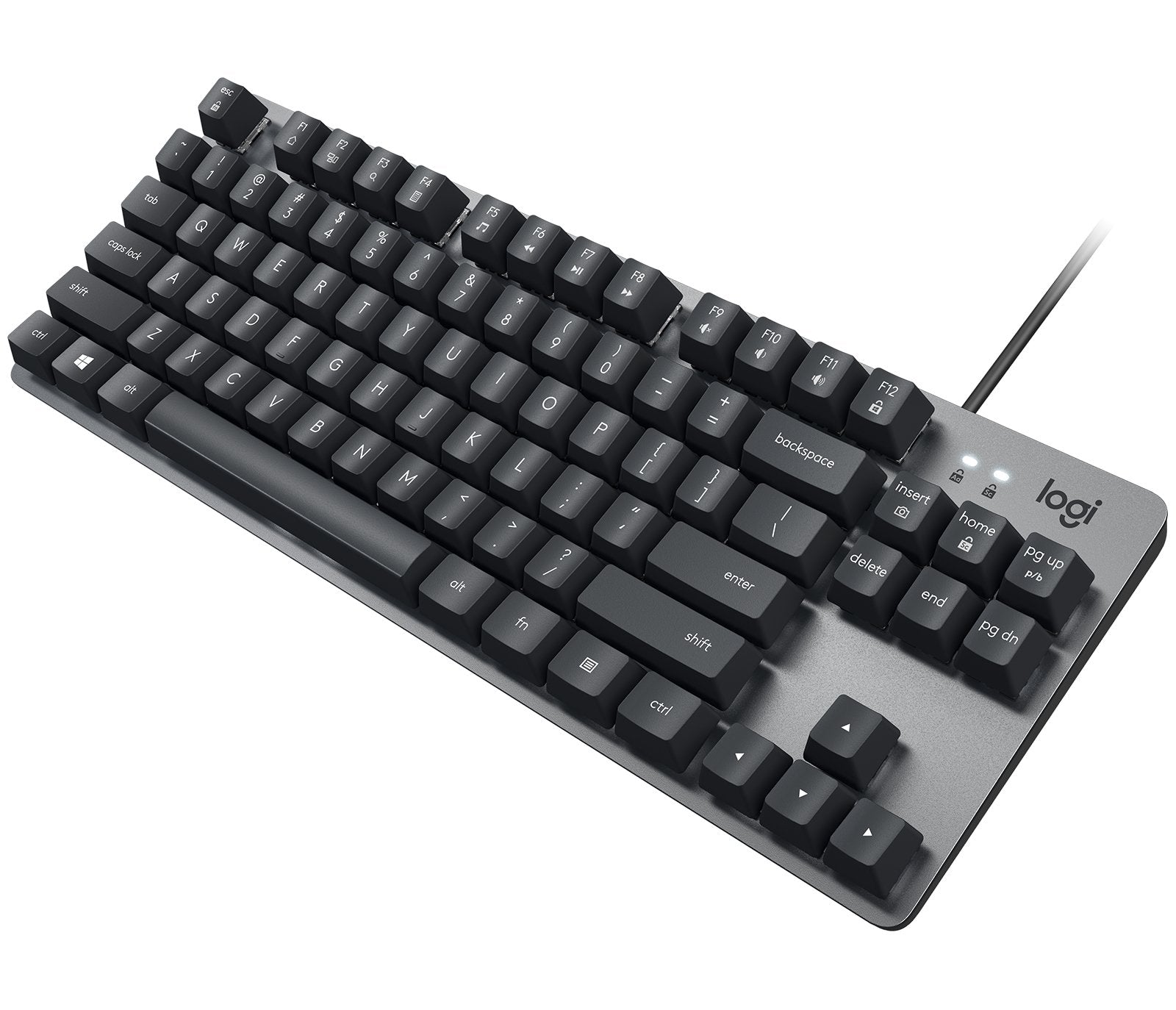 Logitech Keyboard (Aleman) K835 Tkl Graphite/Slate Grey 920-010008