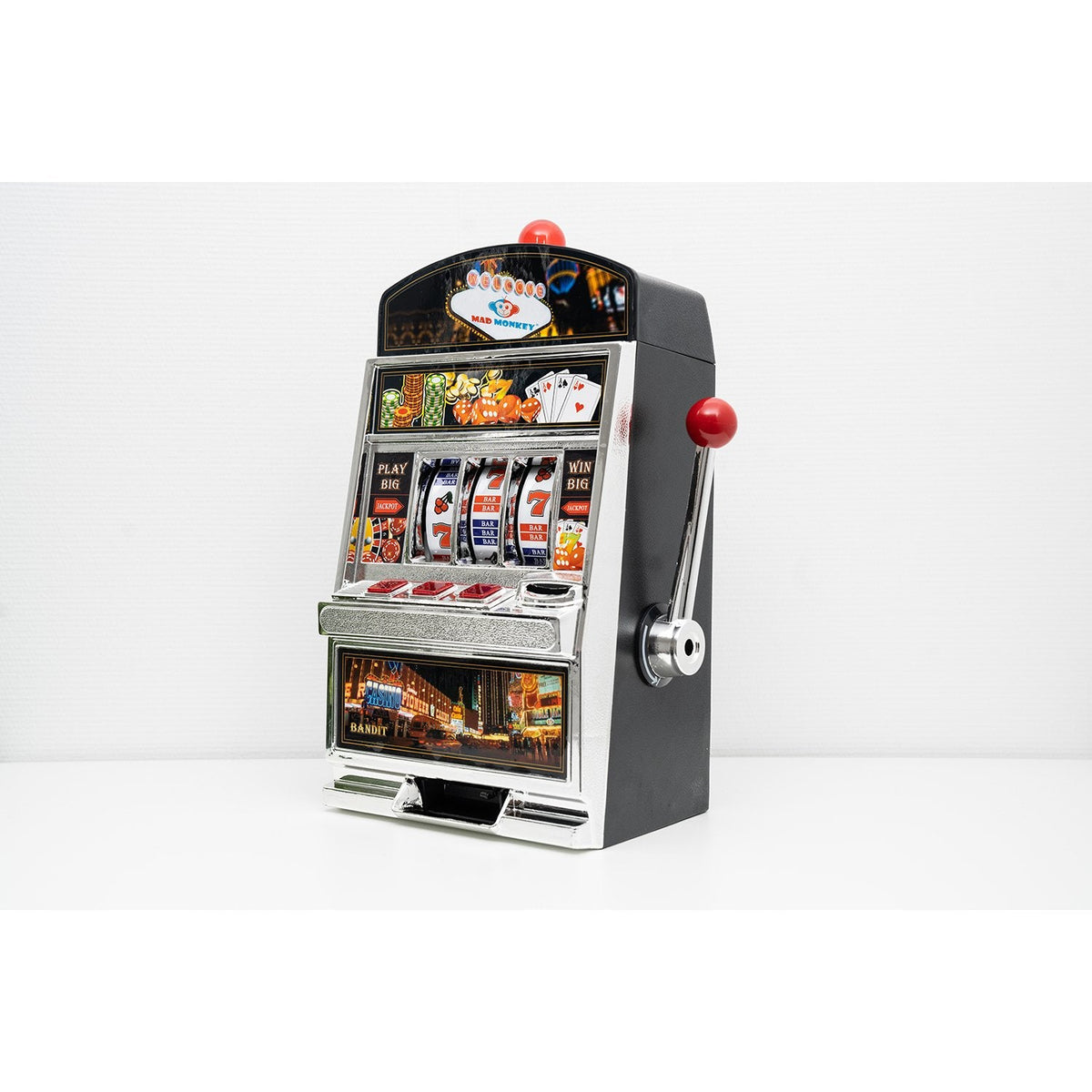 Mad Monkey - Slot Machine Xl - Spielautomat Con Spardose