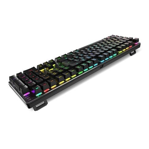 Sharkoon Skiller Sgk36w, Teclado De Juegos Negro, De-Layout, Huano Red 4044951040483