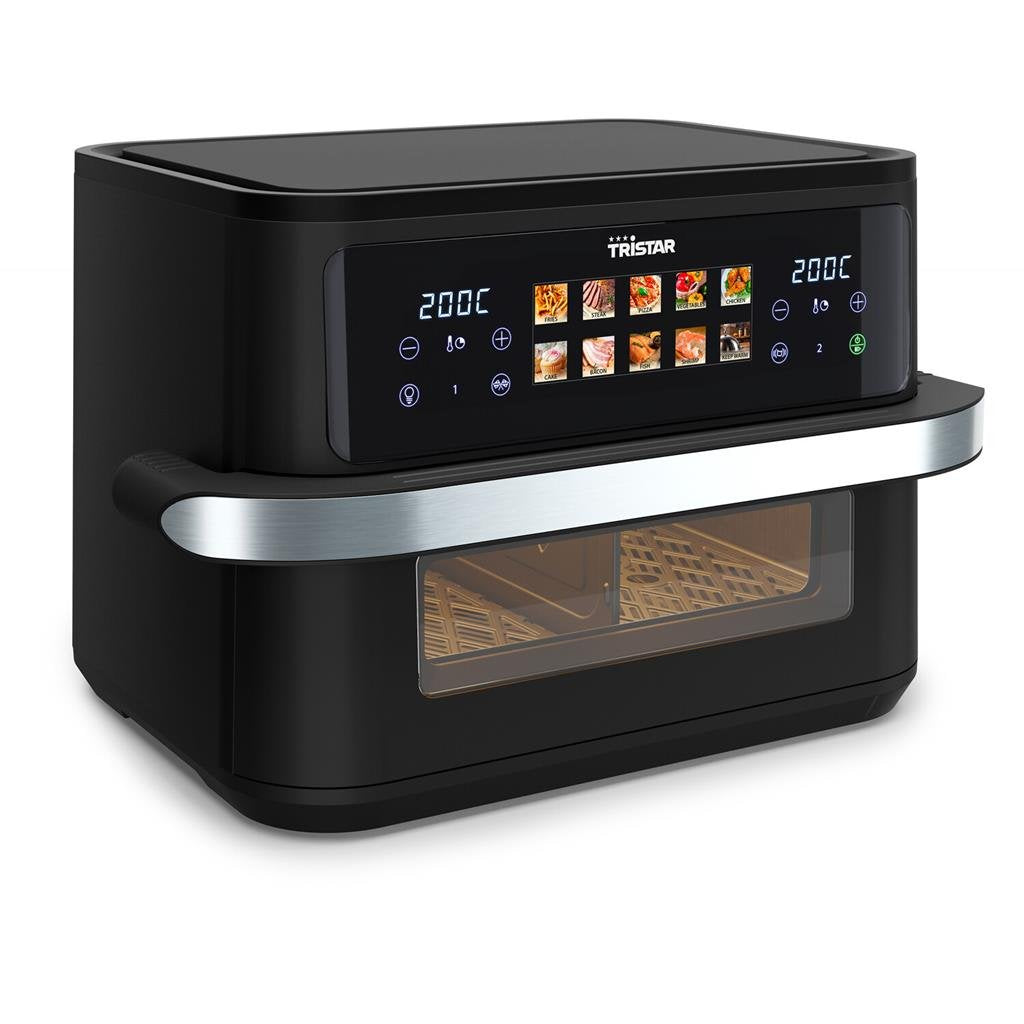 Tristar Fr-9078 Dualzone Flex Airfryer, 10 L, 2800 W, Black