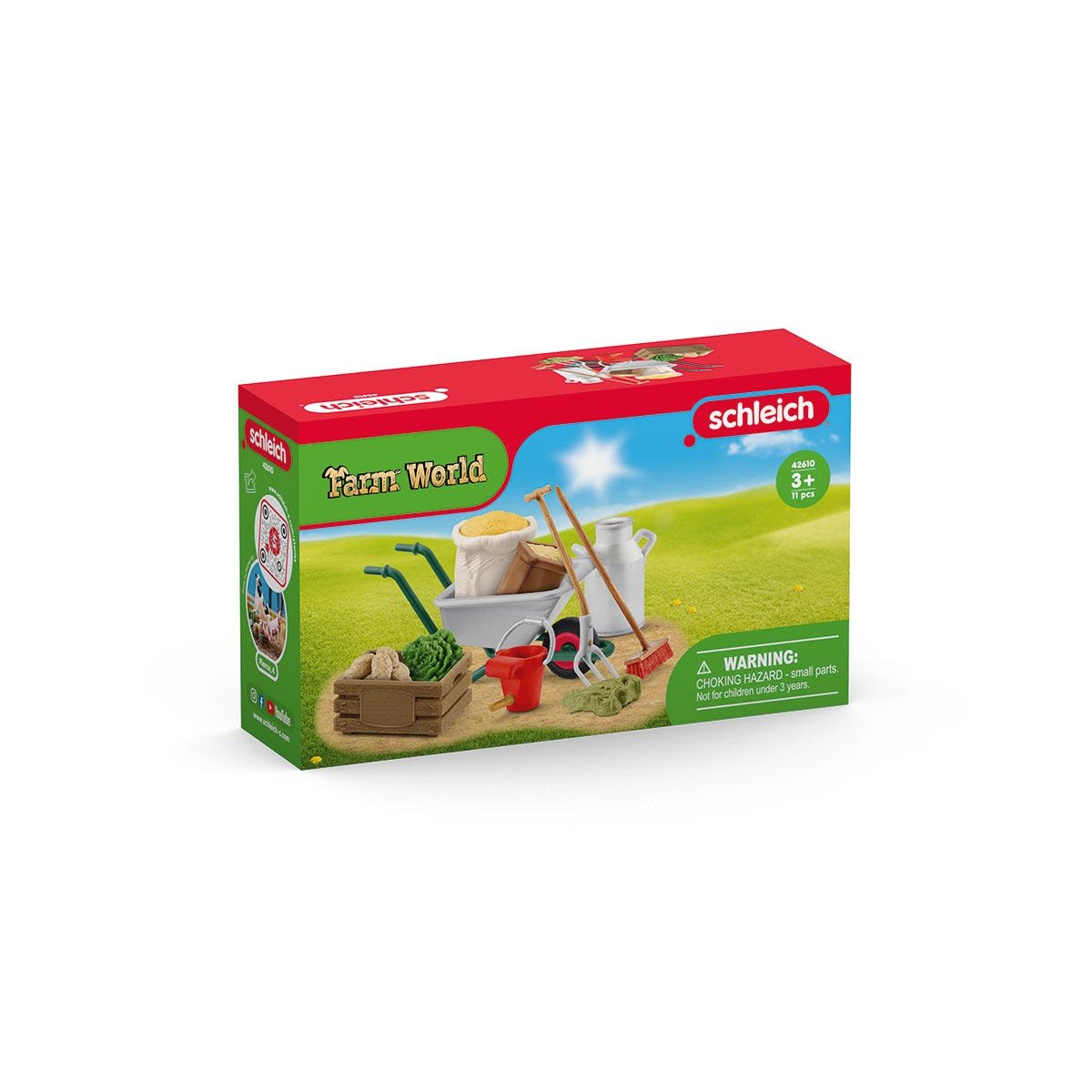 Accesorios Para El Cuidado Del Establo Schleich Farm World 42610