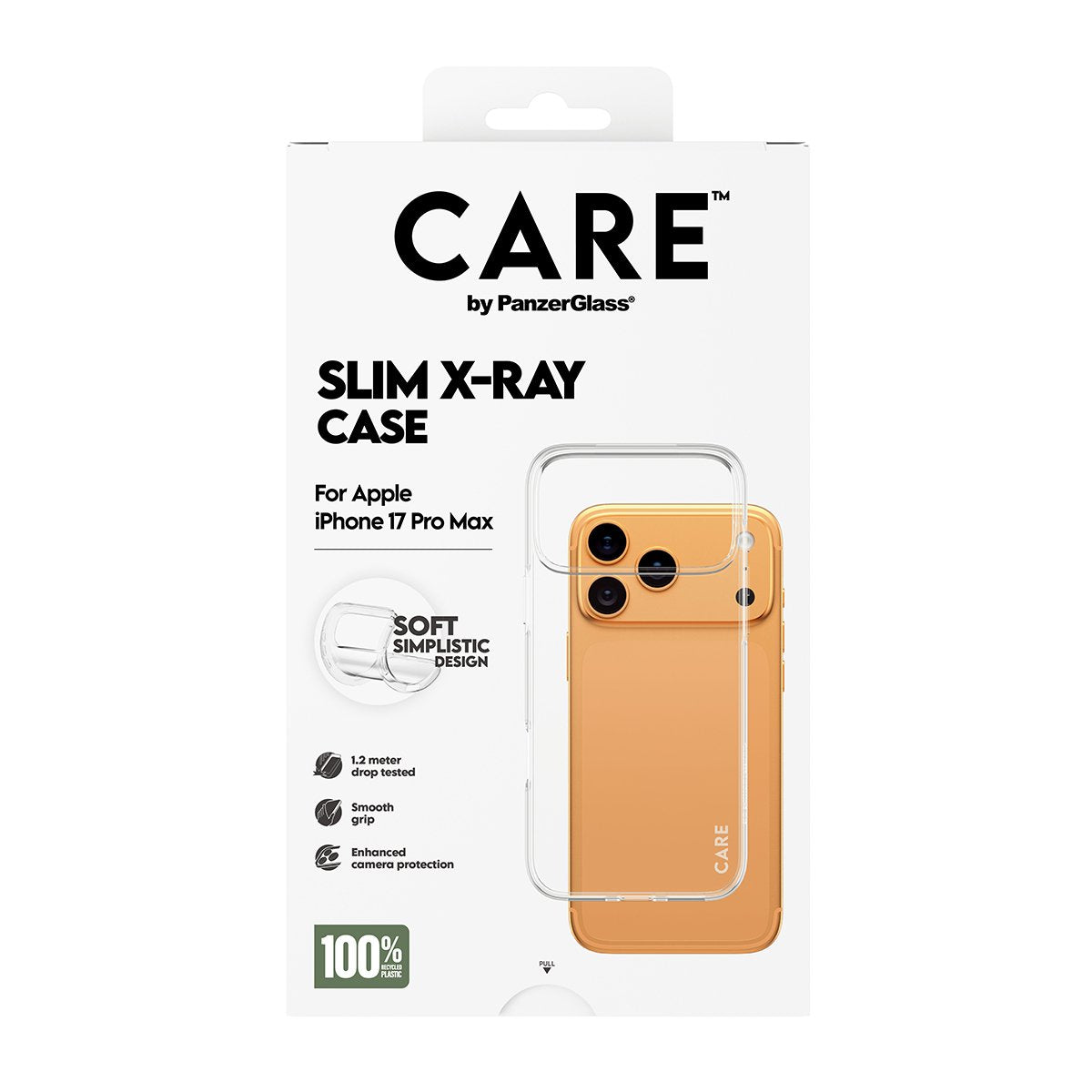 EAN 5715685027222 - PanzerGlass CARE by ® Fashionable Case Transparent X-Ray Soft Basic iPhone 17 Pro Max funda para teléfono imagen 3