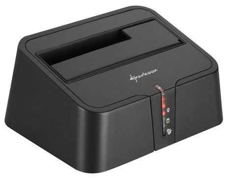 Sharkoon Sata Quickport Xt (Negro, Mit Netzteil, Retail) 4044951011018