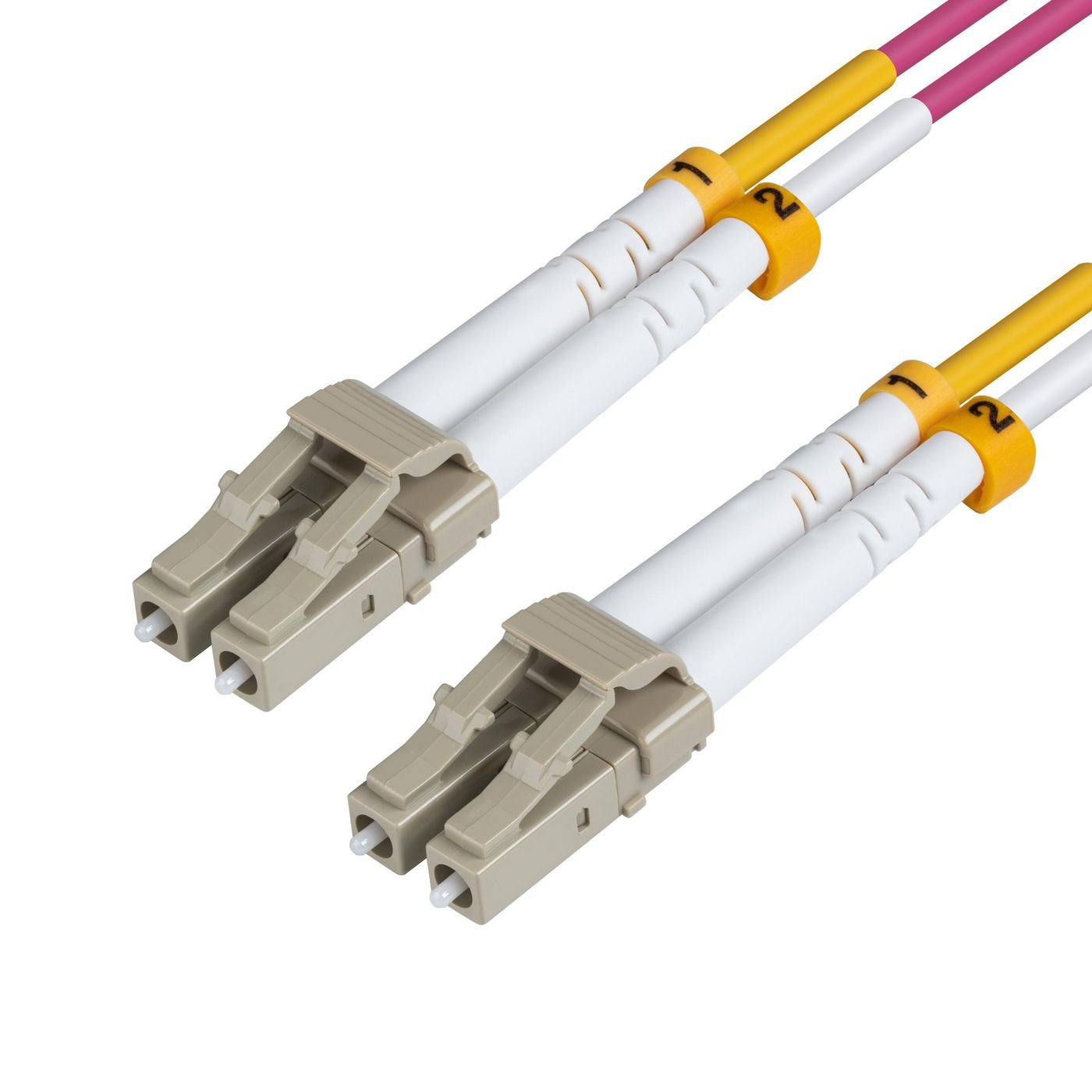 Microconnect Lc/Pc-Lc/Pc, 2m, 50/125, Mm, Duplex Cable De Fibra Optica Púrpura