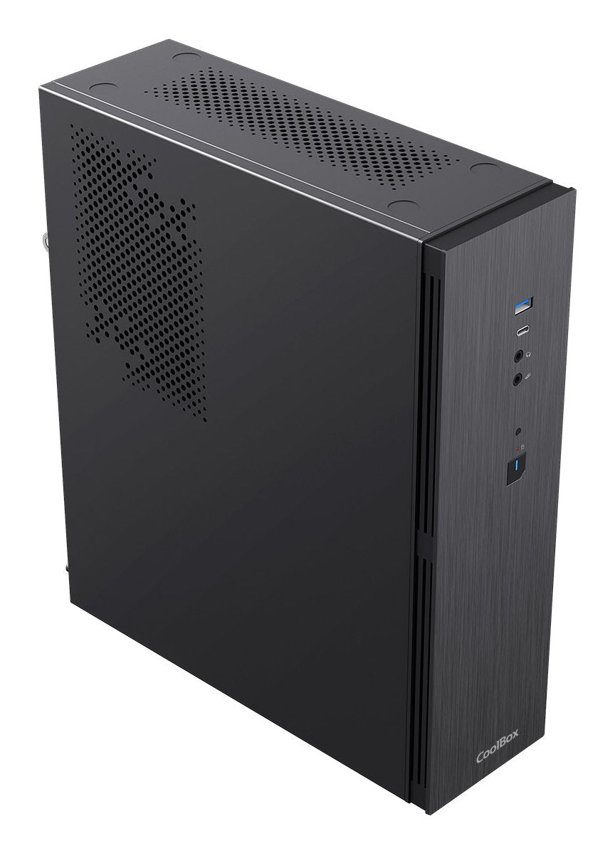 EAN 8436624420658 - CoolBox PC micro ATX T370 Slim Perfil bajo (Slimline) Negro 300 W imagen 4