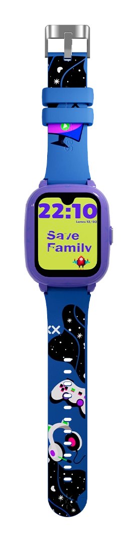 EAN 8437026689346 - SaveFamily Iconic Plus 2 4,52 cm (1.78") 40 mm Digital Pantalla táctil 4G Azul Wifi GPS (satélite) imagen 4