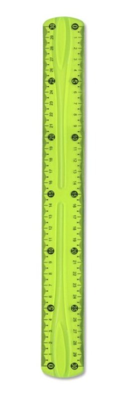 EAN 8430173247391 - Bismark 324739 cirterio Regla de escritorio 300 mm Cloruro de polivinilo (PVC) Verde 1 pieza(s) imagen 2