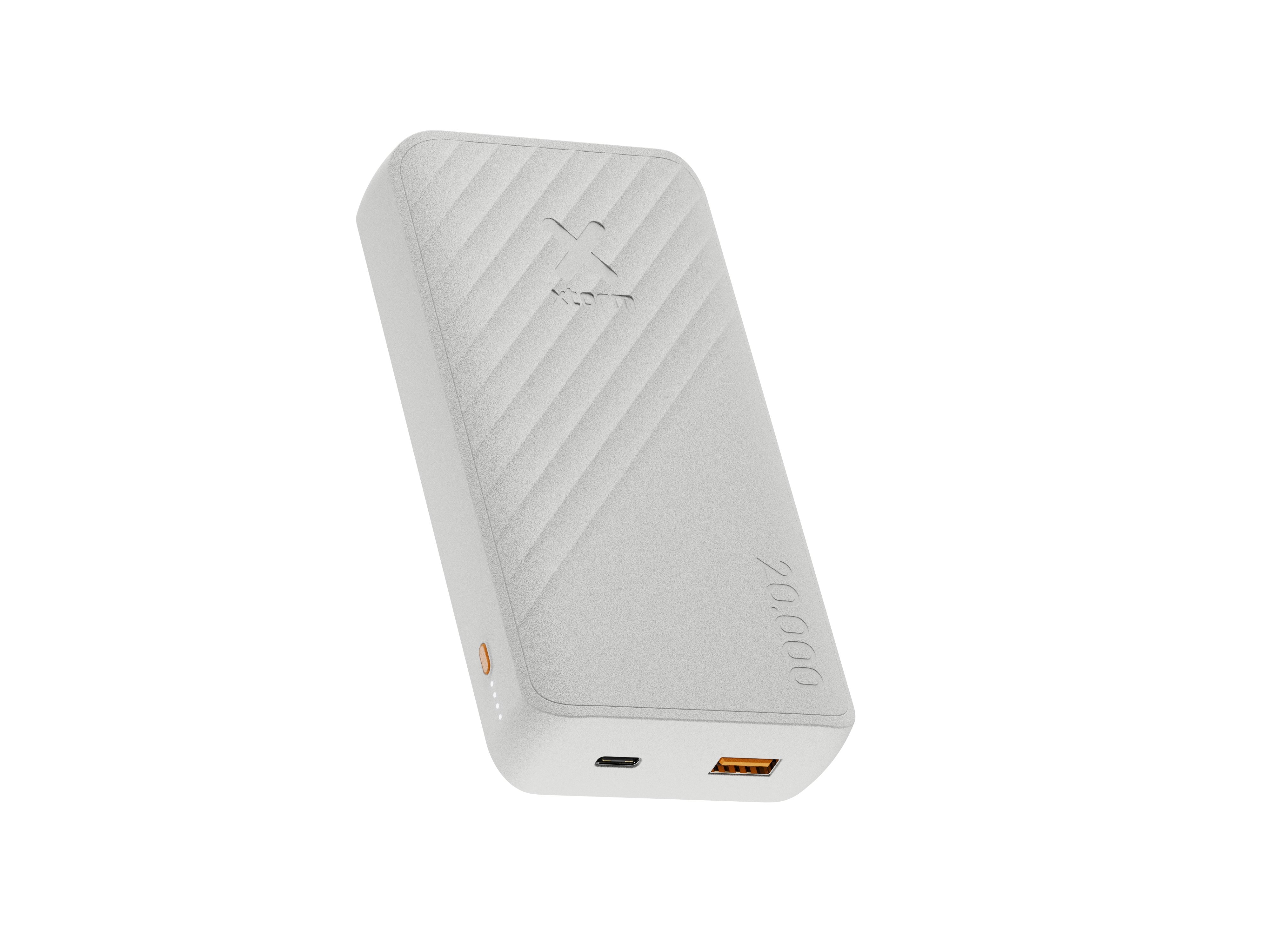 Power Bank Xg2200 Go2 15w 20000mah Blanco Ceniza Xtorm 15w/ 20000mah/ Carga Rápida/ Usb-C, Usb-A