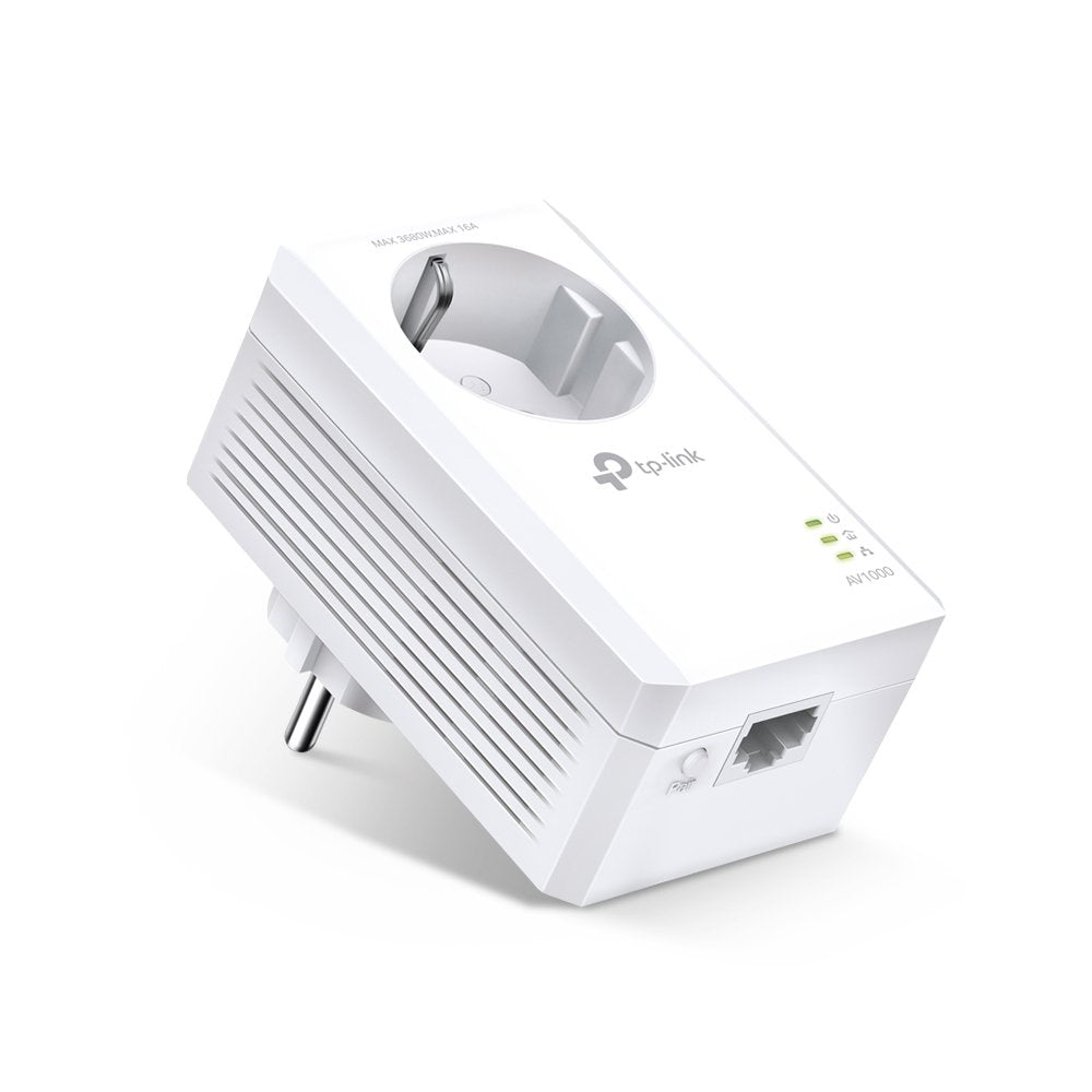 Tp-Link Tl-Pa7017p Adaptador De Red Powerline Gigabit Con Enchufe