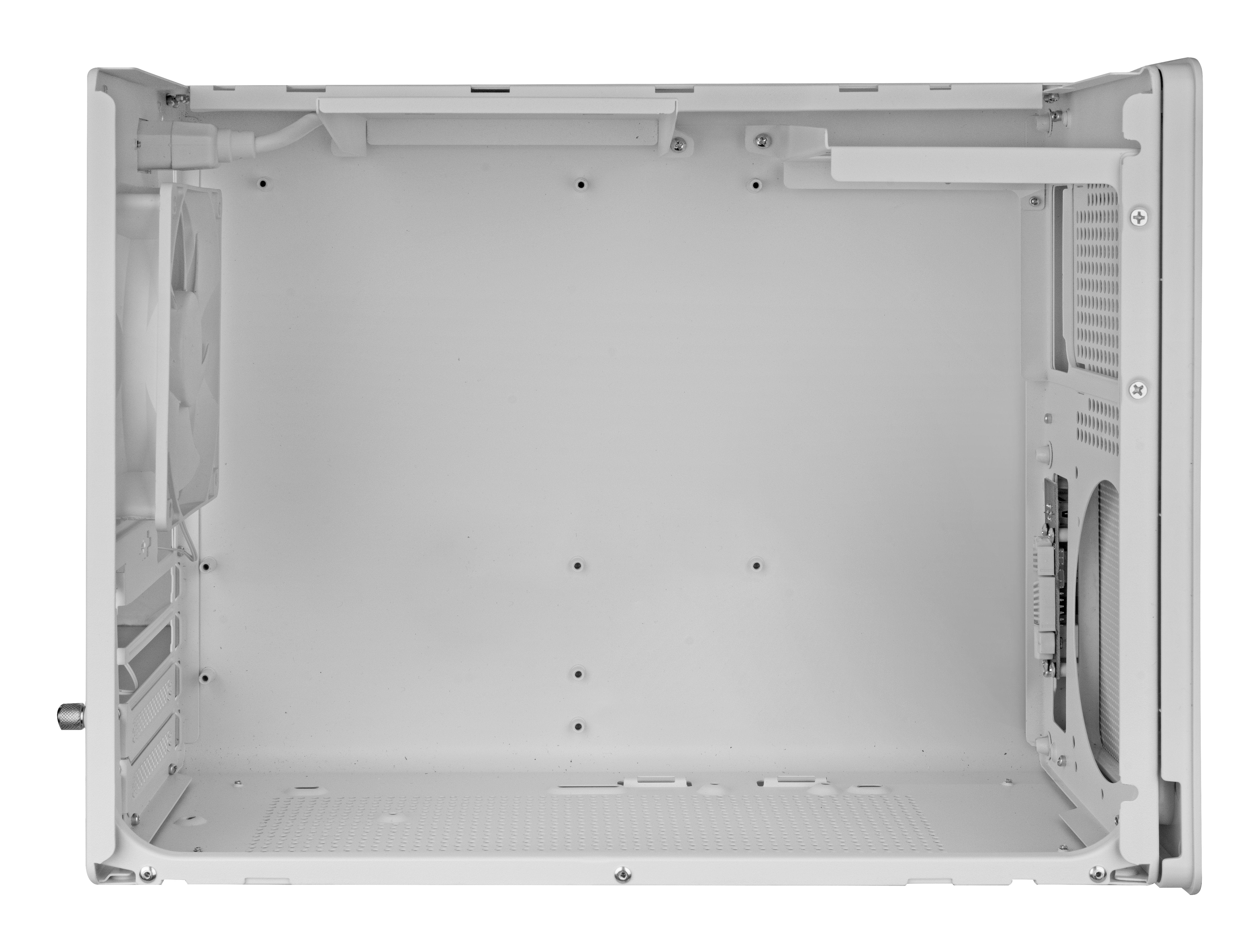 Caja Microatx Mars Gaming Mcxprow Mesh 360 Gpu 280-360mm 1x3.5 2x2.5 Blanco Compatible Atx/Sfx