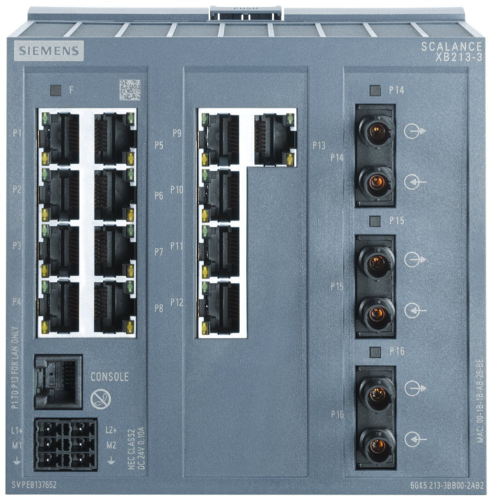 Siemens 6gk5213-3bb00-2ab2 Industrial Ethernet Switch 10 - Switch - 0,1 Gbps
