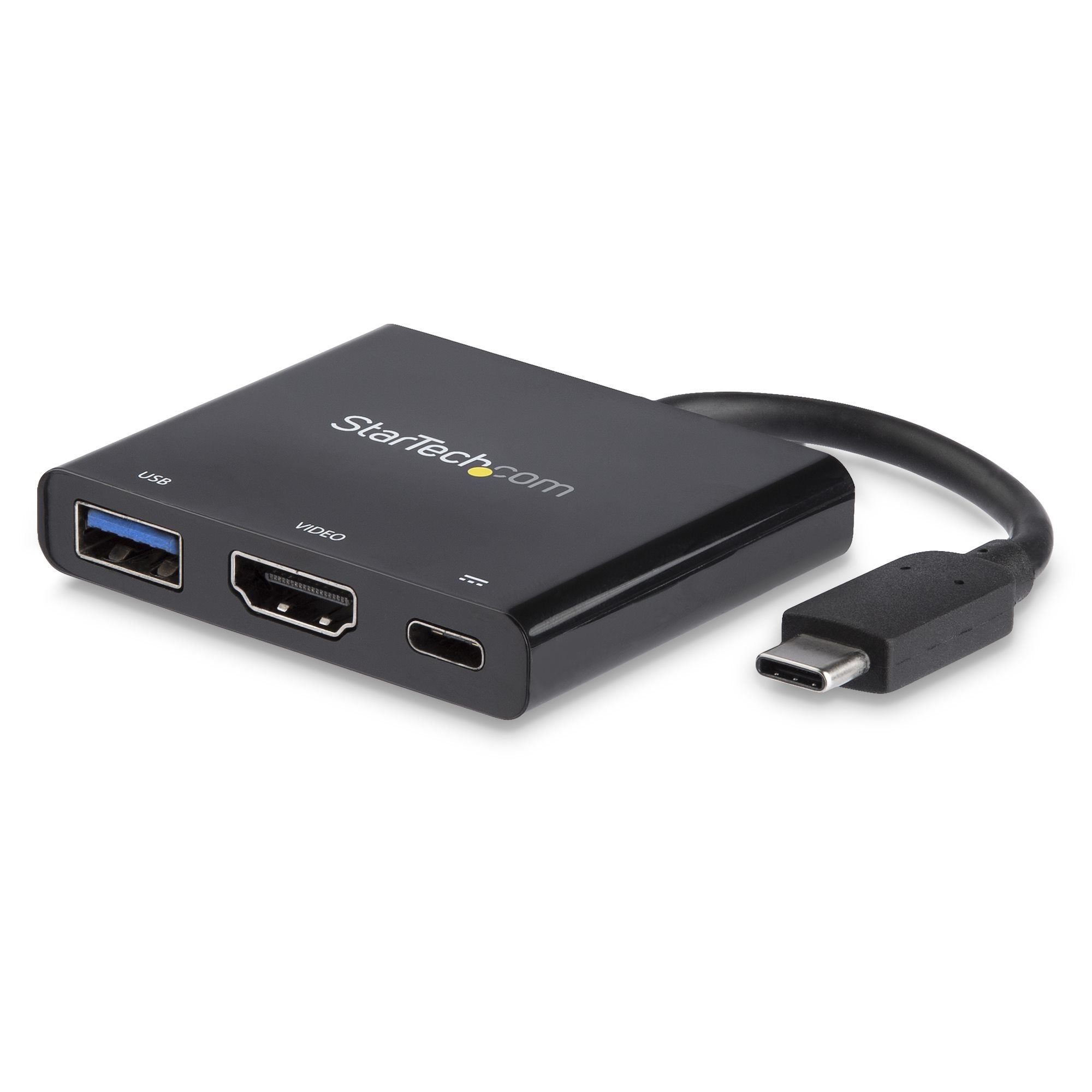 Startech.Com Adaptador Multipuertos Usb-C Con Hdmi - Puerto Usb 3.0 - Pd De 60w
