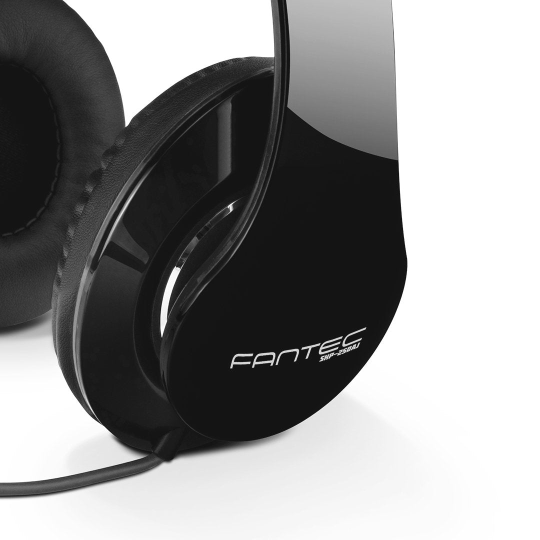 Fantec Shp-250aj-Bb, Auriculares, Estéreo, Conector De 3,5 Mm, Negro