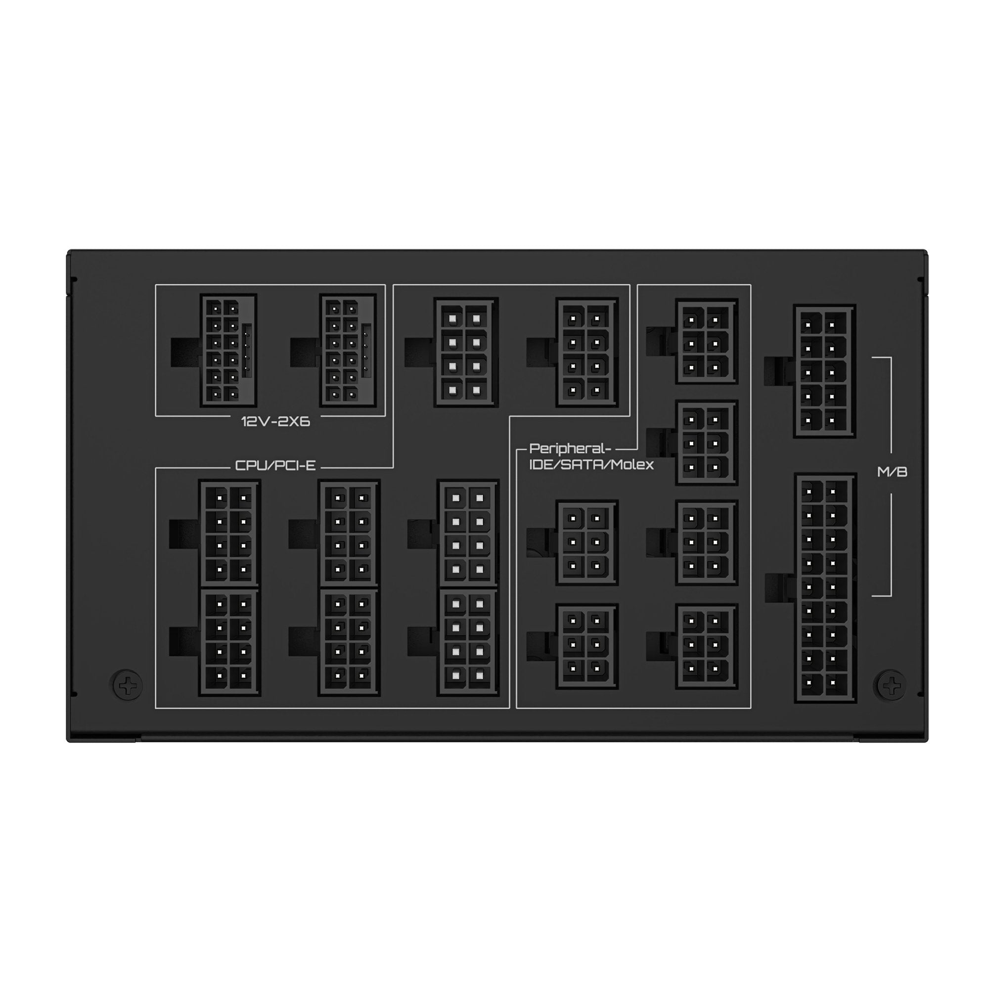 EAN 4719331555047 - GIGABYTE UD1600PM PG5 AI TOP unidad de fuente de alimentación 1600 W 20+4 pin ATX Negro imagen 3