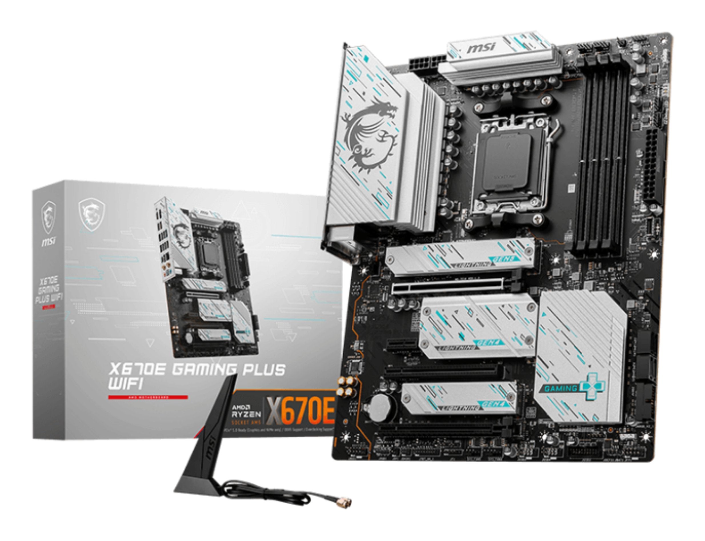 EAN 4711377162913 - MSI X670E GAMING PLUS WIFI placa base AMD X670 Zócalo AM5 ATX imagen 1