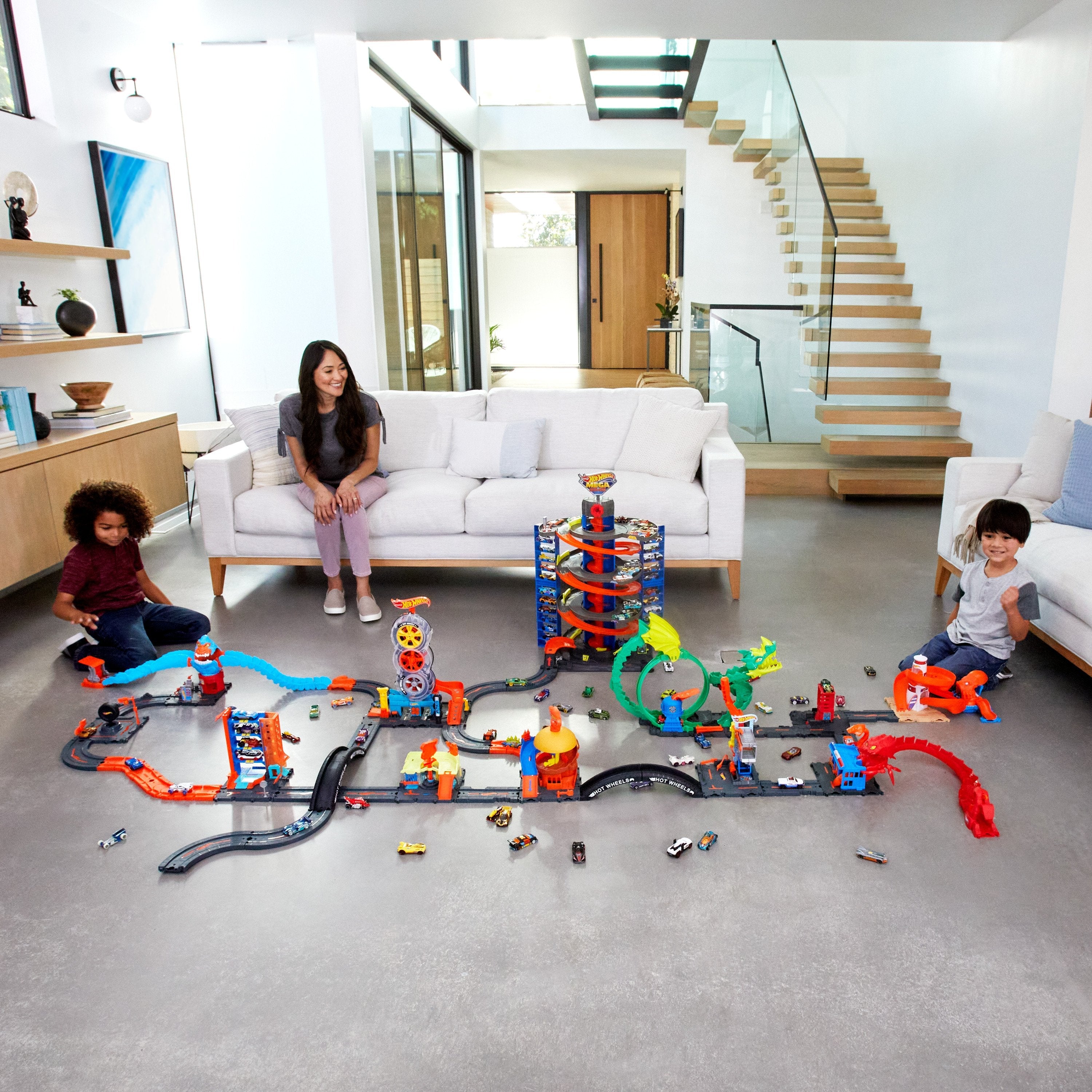 Caja De Acrobacias Bidon Hot Wheels