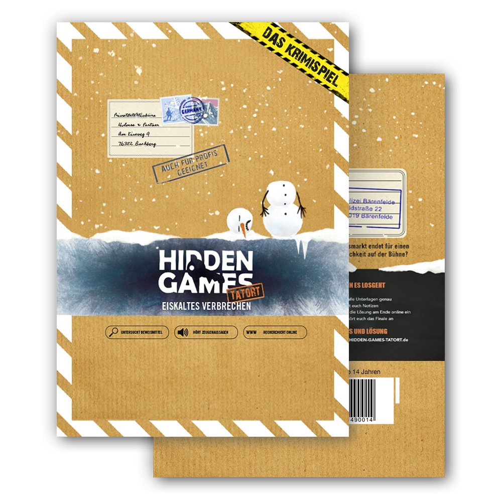 Hidden Games, Krimispiel: Eiskaltes Verbrechen, Der Winterkrimi, Deutsch