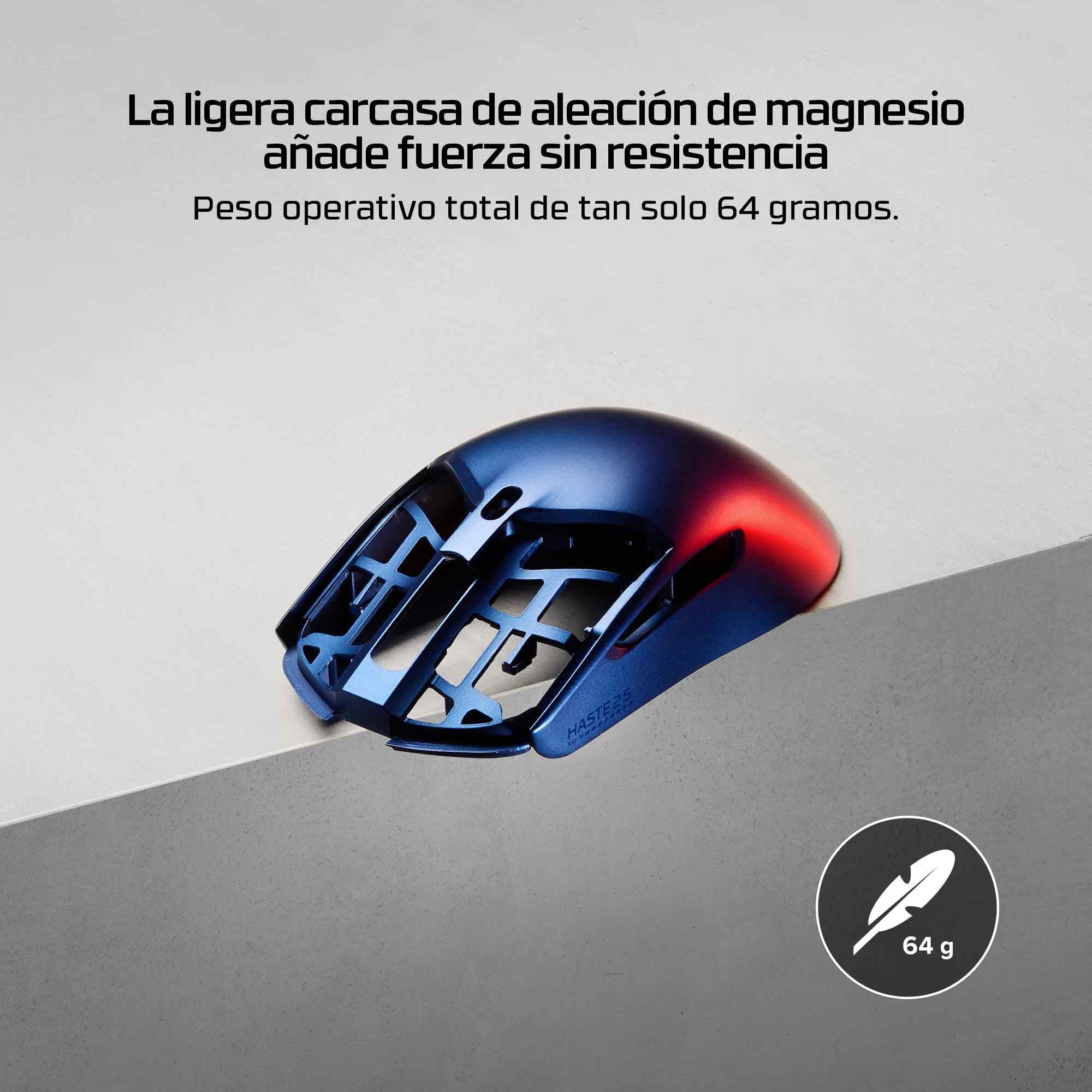 EAN 197961217414 - HyperX Pulsefire Haste 2 S Wireless Navy Gaming Mouse ratón Juego Ambidextro RF Wireless + Bluetooth + USB imagen 10
