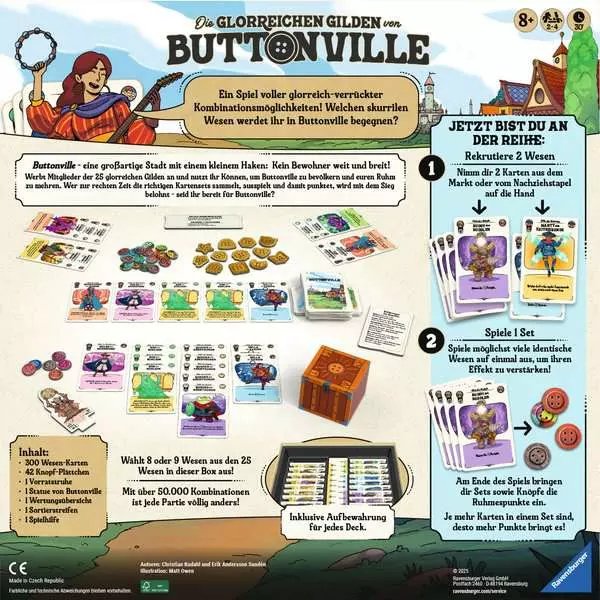EAN 4005556247837 - Ravensburger 24783 juego de tablero Juego De Cartas Interpretación de roles imagen 2