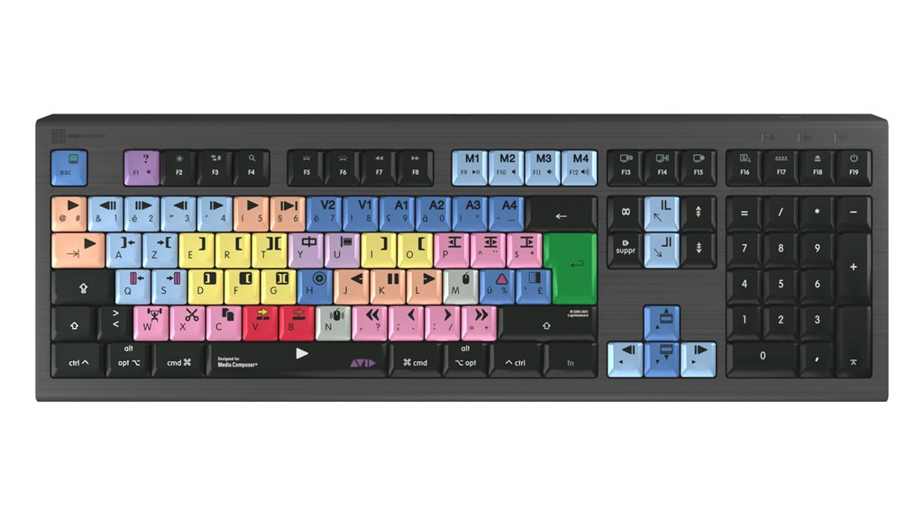 EAN 5707795018931 - Logickeyboard LKB-MCOM4-A2M-FR teclado Juego USB AZERTY Francés Negro imagen 1