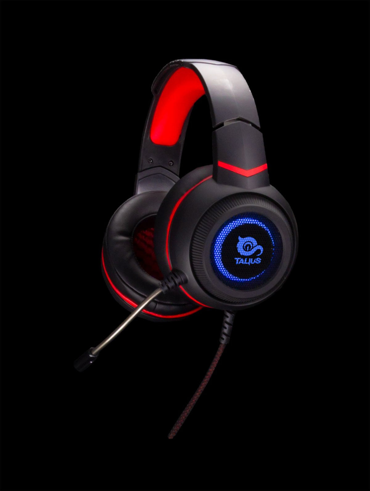 Talius Gaming Kit V.2(Teclado + Raton + Auriculares + Alfombrilla) Black