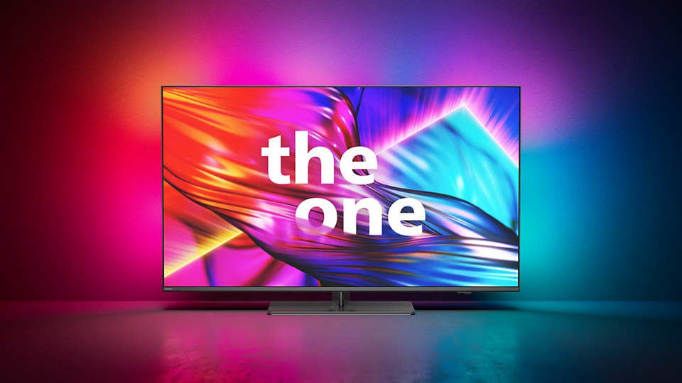 Philips The One 50pus8949/12, Televisión Led 126 Cm 50", Antracita/Cromo, Ultrahd/4k, Wlan, Ambilight, Dolby Vision, Hdr, Panel 120hz 50pus8949/12