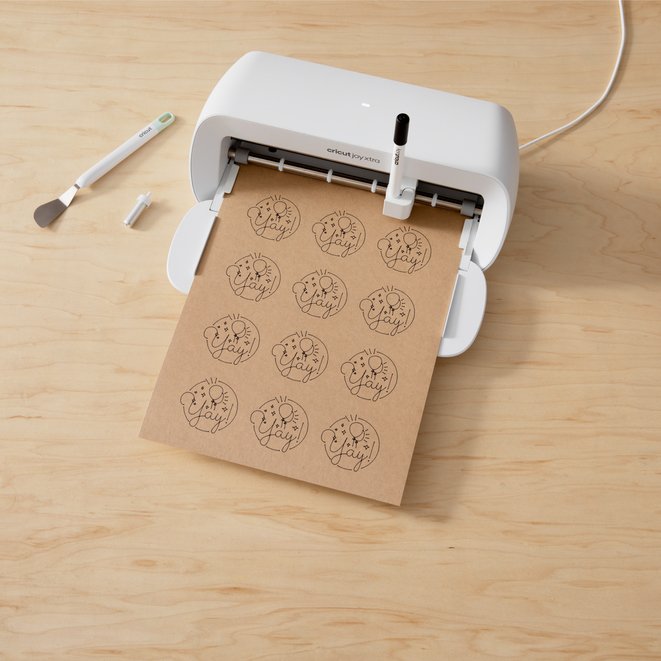 EAN 0093573318597 - Cricut Joy Xtra Smart Label etiqueta autoadhesiva Permanente Natural 4 pieza(s) imagen 4