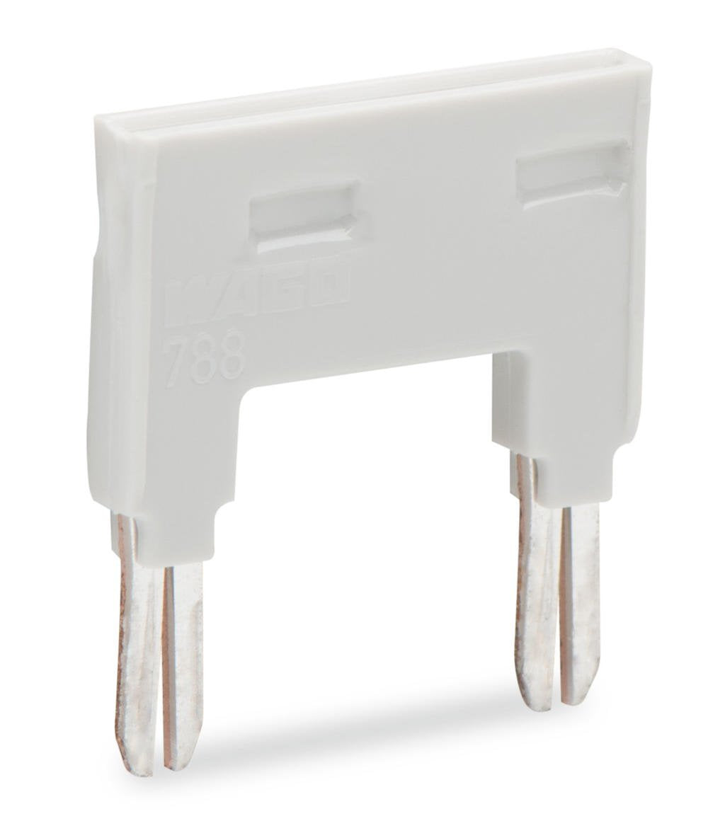 Wago 788-113 Brcker,Fr Brckungsschacht,2-Fach, Lichtgrau