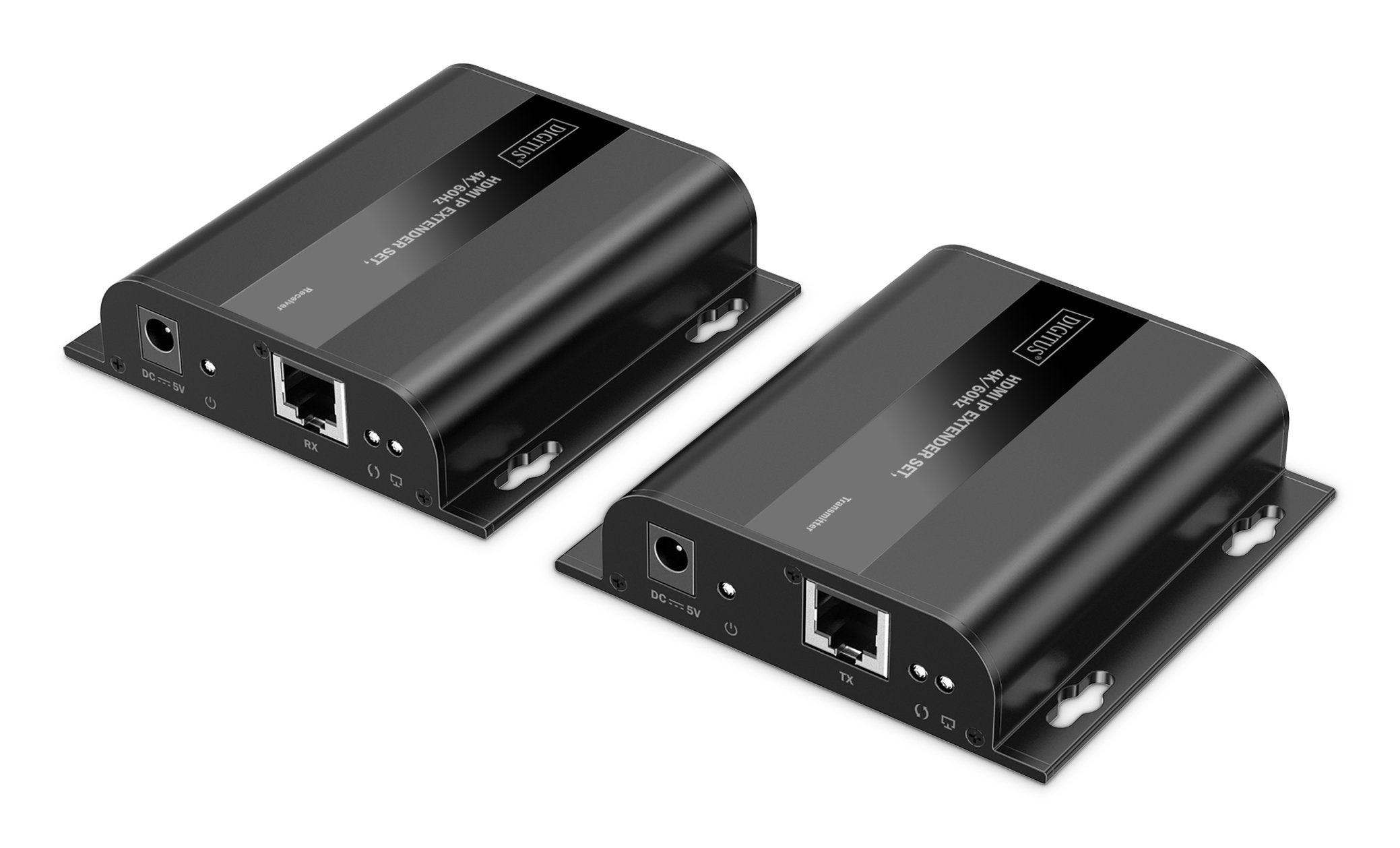 EAN 4016032501893 - Digitus DS-55351 extensor audio/video Transmisor y receptor de señales AV Negro imagen 2