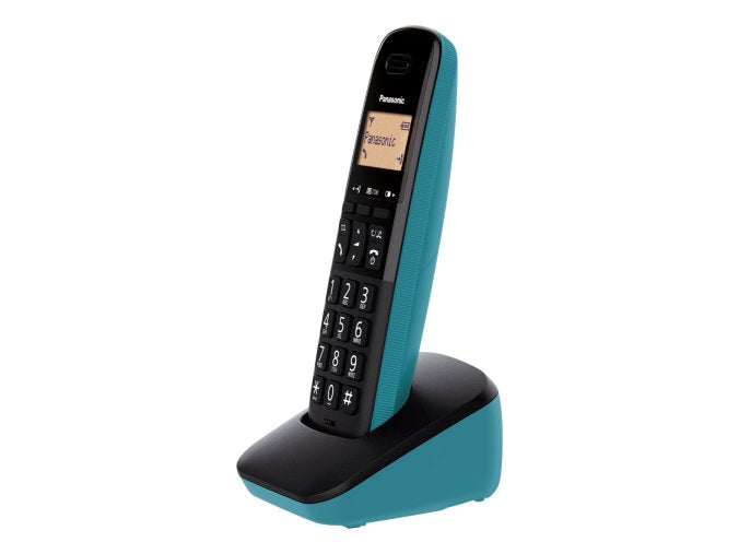 Telefono Inalambrico Panasonic Cordless Kx-Tgb610jtc Azul 50 Numeros En Agenda Bloqueo Numeros 2*Aaa