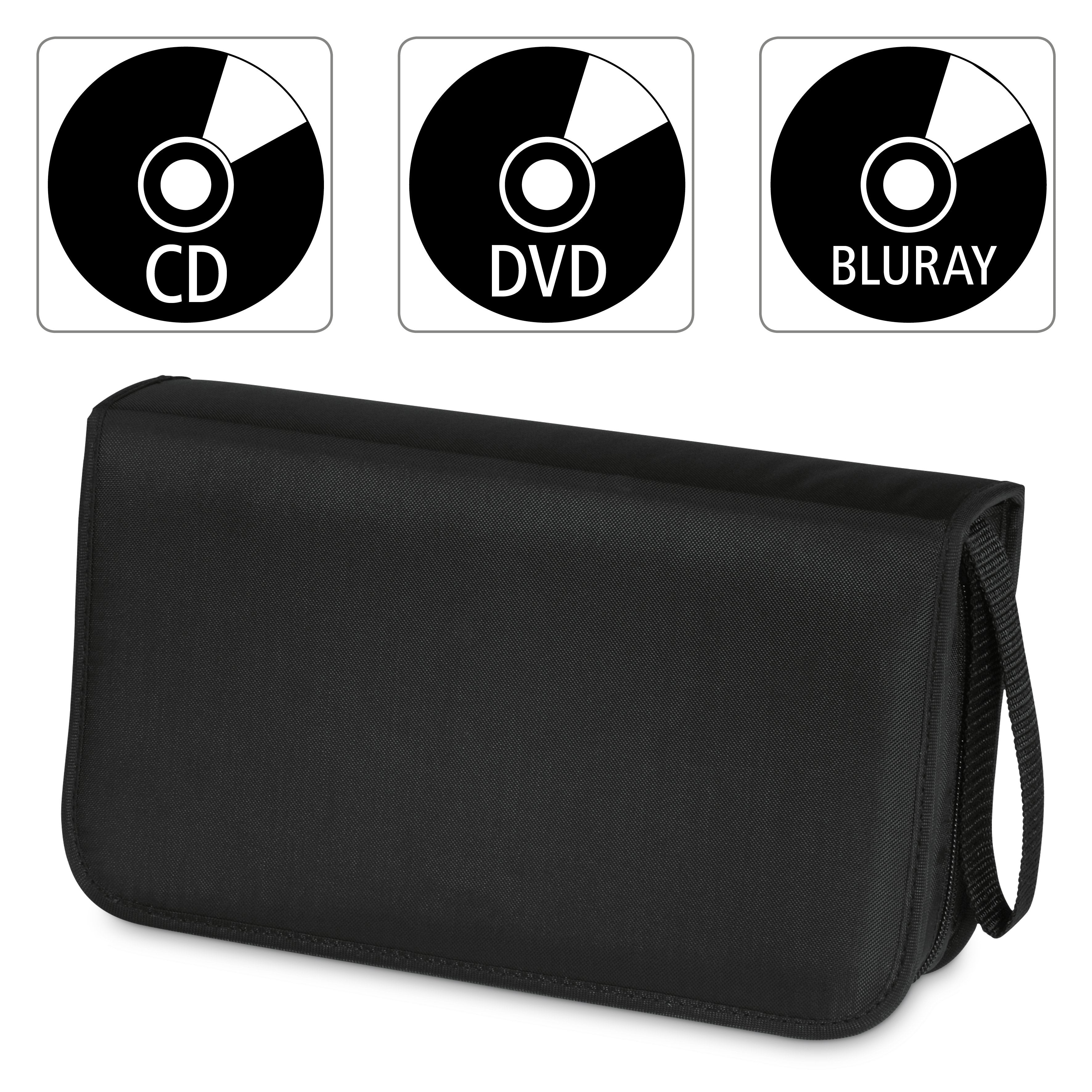EAN 4007249338327 - Hama CD Wallet Nylon 80, black 80 discos Negro imagen 4